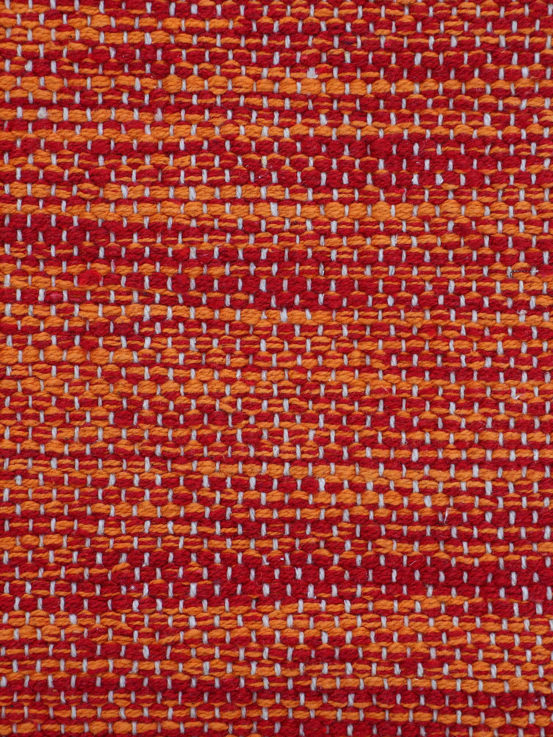 carpetfine Teppich »Kelim Azizi«, rechteckig, 5 mm Höhe, Baumwolle, Wendeteppich mit Fransen, Wohnzimmer