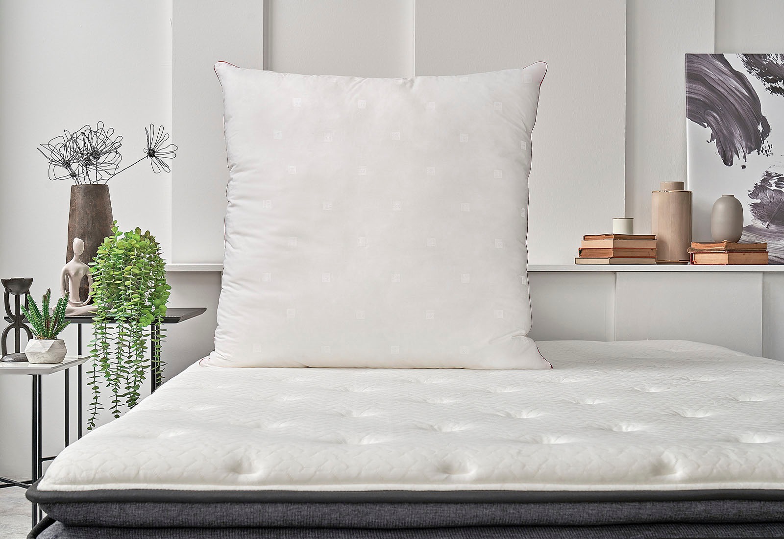 Yatas Bedding Kopfkissen "Majestät Dacron 95 C, Kopfkissen 40x80, 80x80 cm" günstig online kaufen
