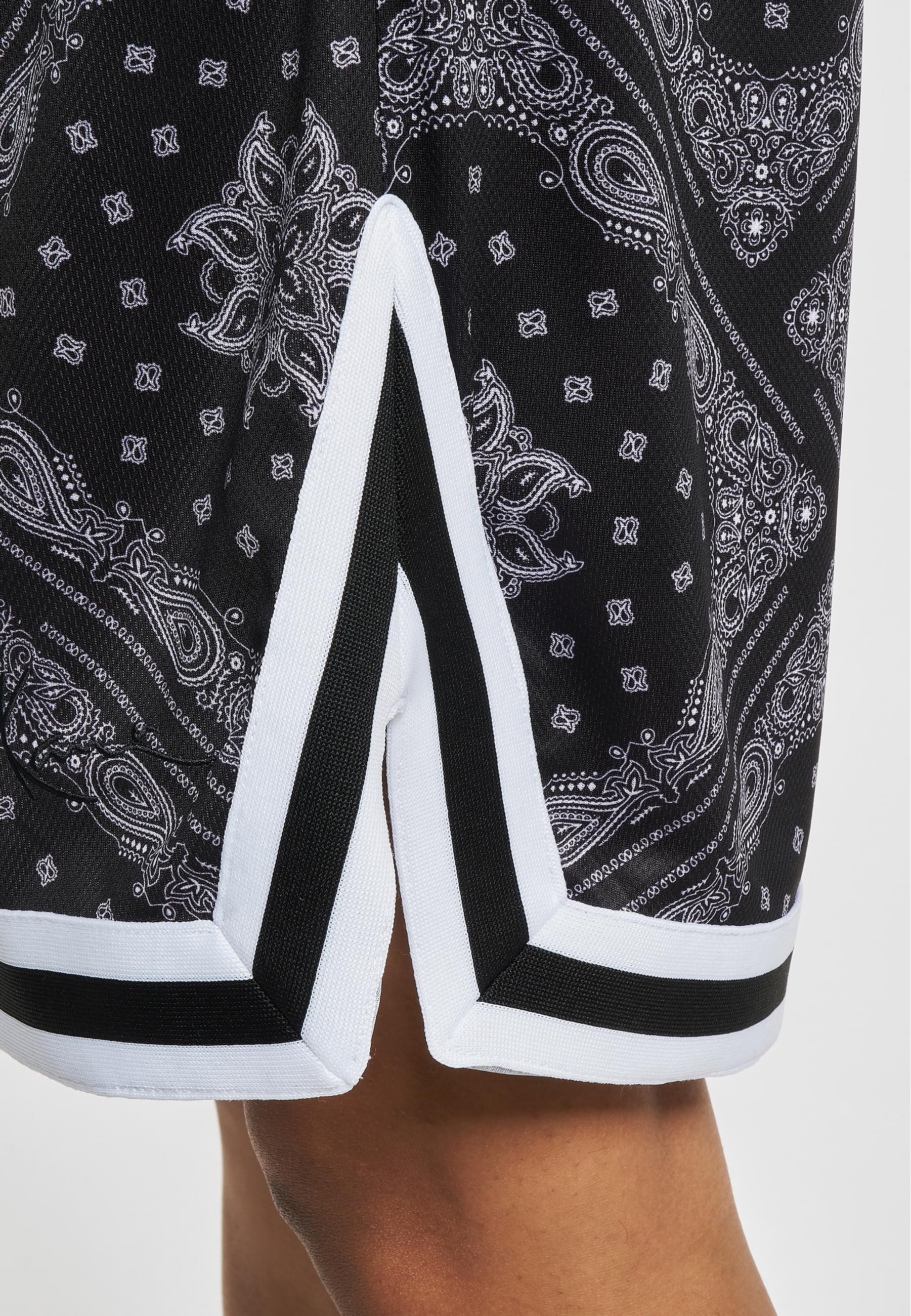 Karl Kani Stoffhose »Karl Kani Herren KK Woven Signature Paisley Mesh Shorts«, (1 tlg.)