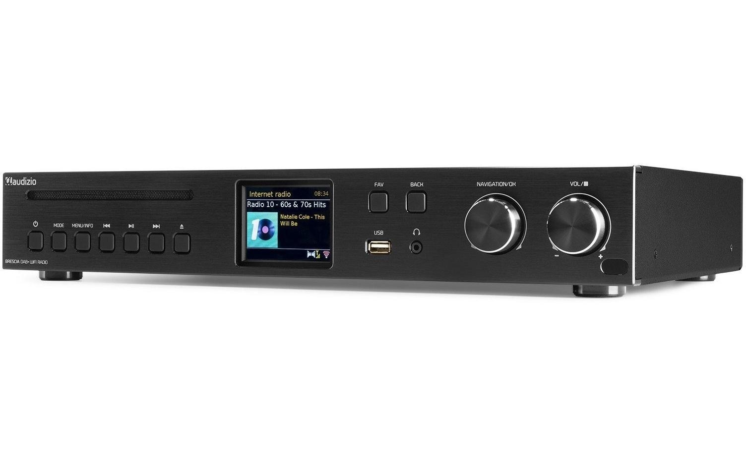 AUDIZIO Internet-Radio »Brescia« ( Digitalradio (DAB+) | FM-Tuner | Internetradio )