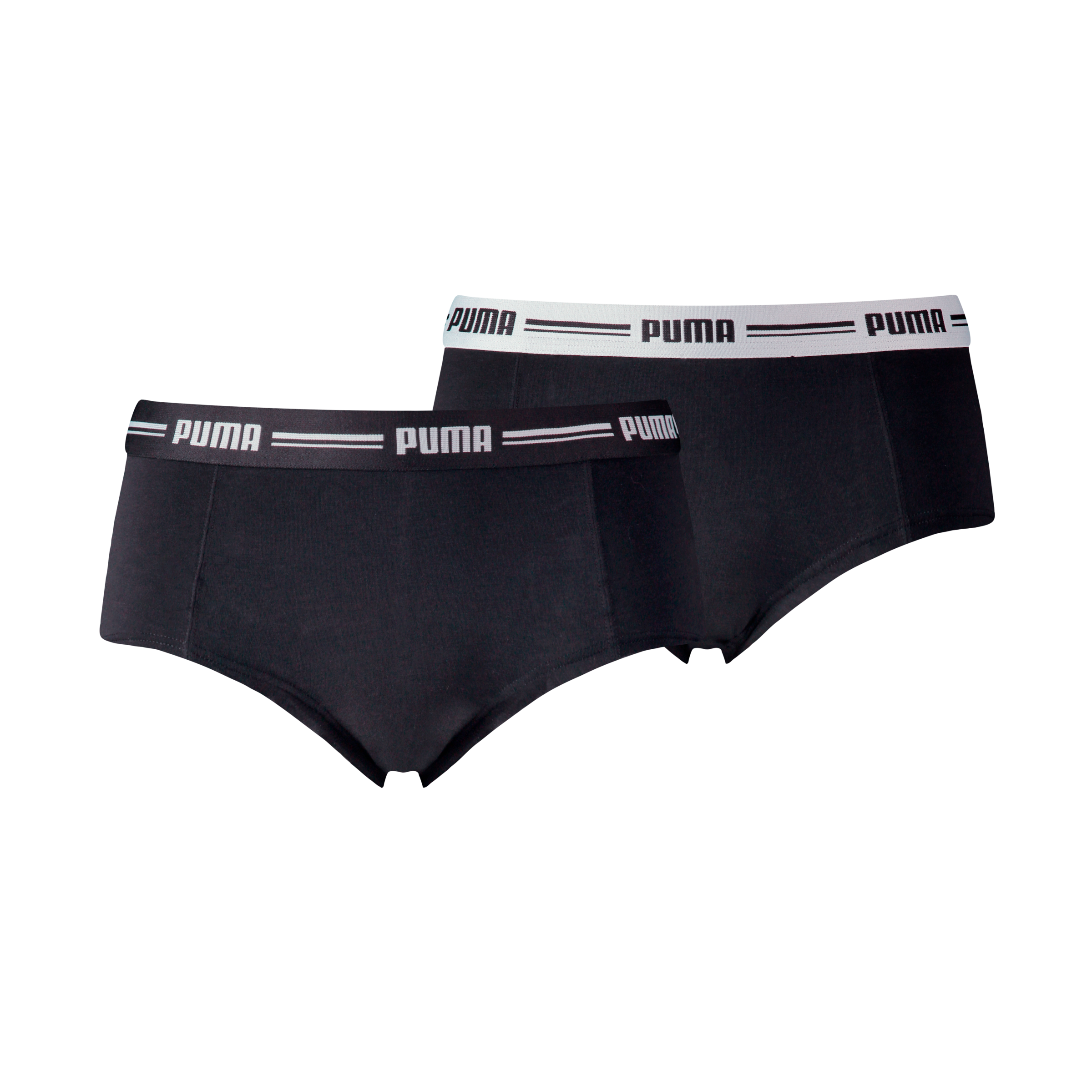 PUMA Panty "PUMA WOMEN MINI SHORT 2P HANG", (2er Pack), Mit elastischem Log günstig online kaufen