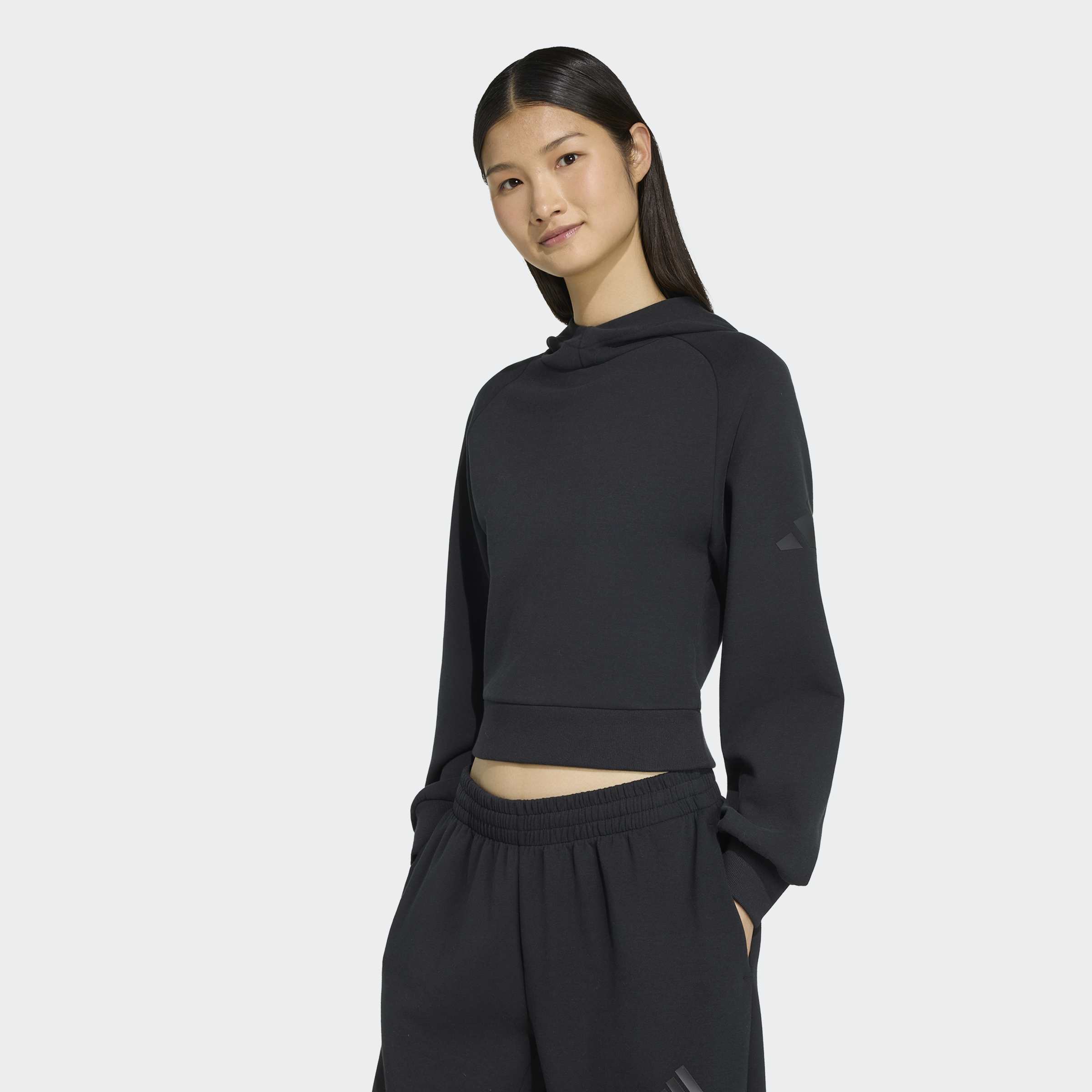 adidas Sportswear Kapuzensweatshirt "W SL HD", mit Kapuze, ohne Verschluss, in normaler Länge