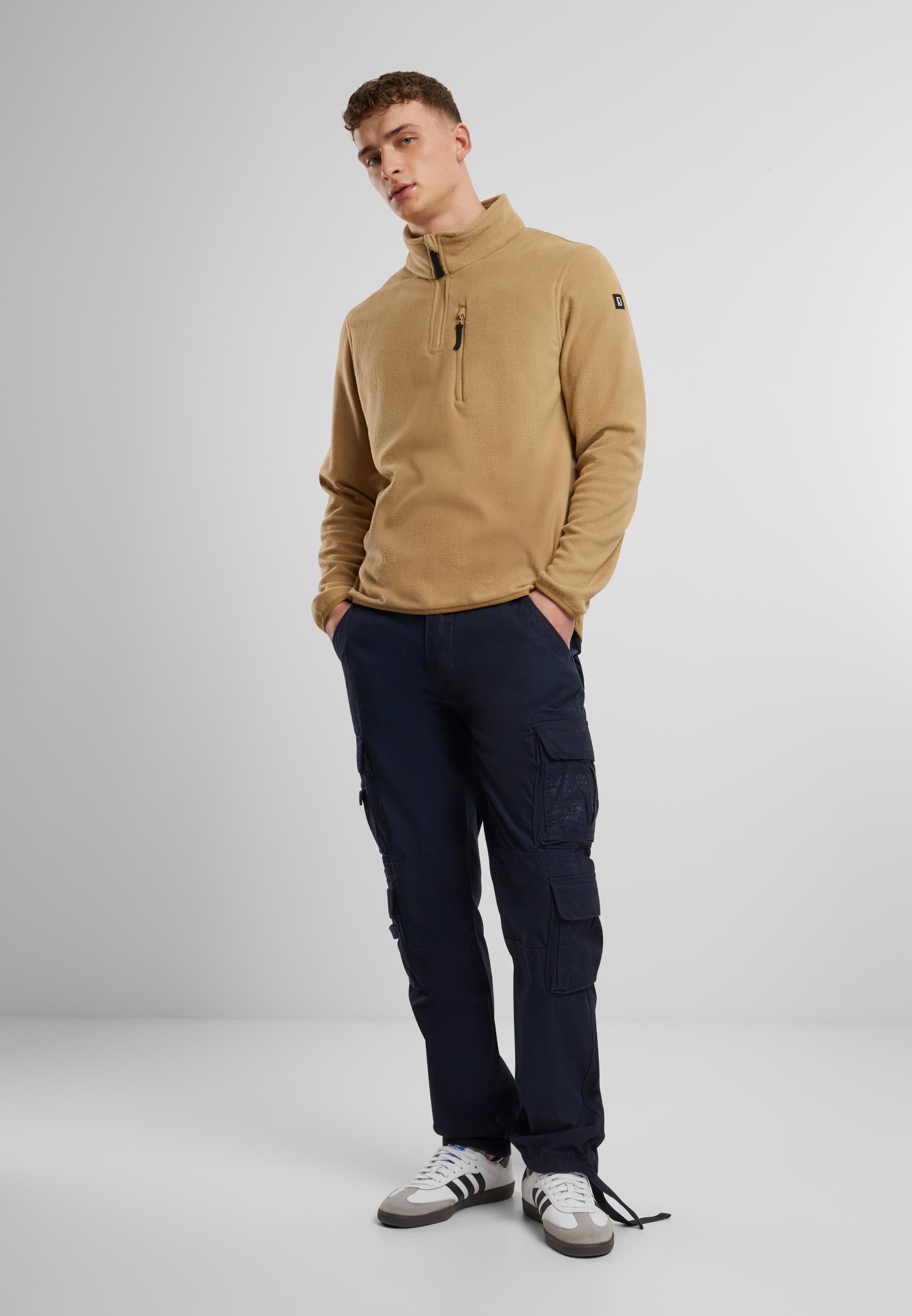 Brandit Sweater »Brandit Herren Fleece Troyer«, (1 tlg.)