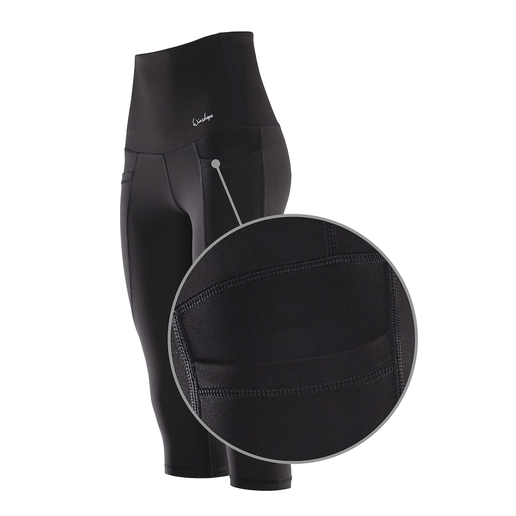Winshape Leggings »¾-Functional Comfort HWL215C«, High Waist mit praktischen Taschen