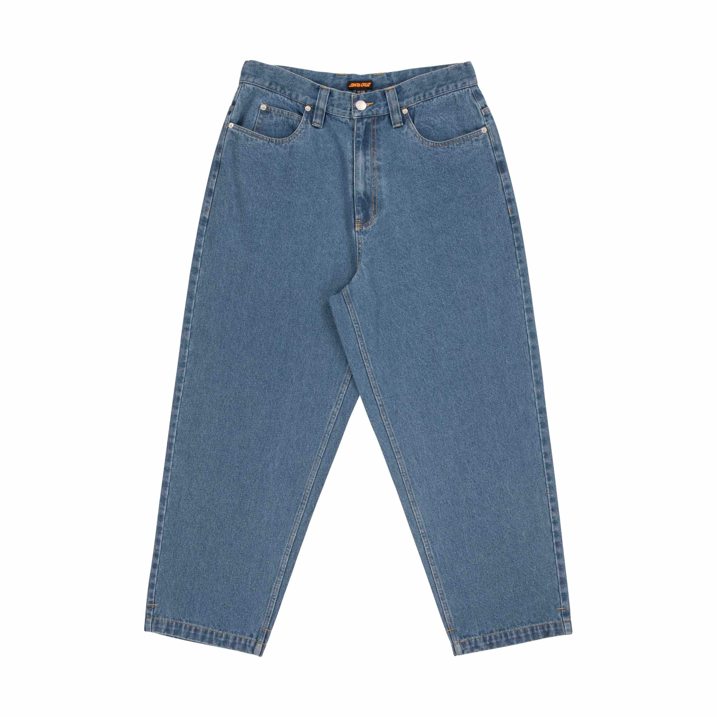 Santa Cruz Straight-Jeans "BIG PANTS" aus Baumwolle und Polyester, pflegele günstig online kaufen