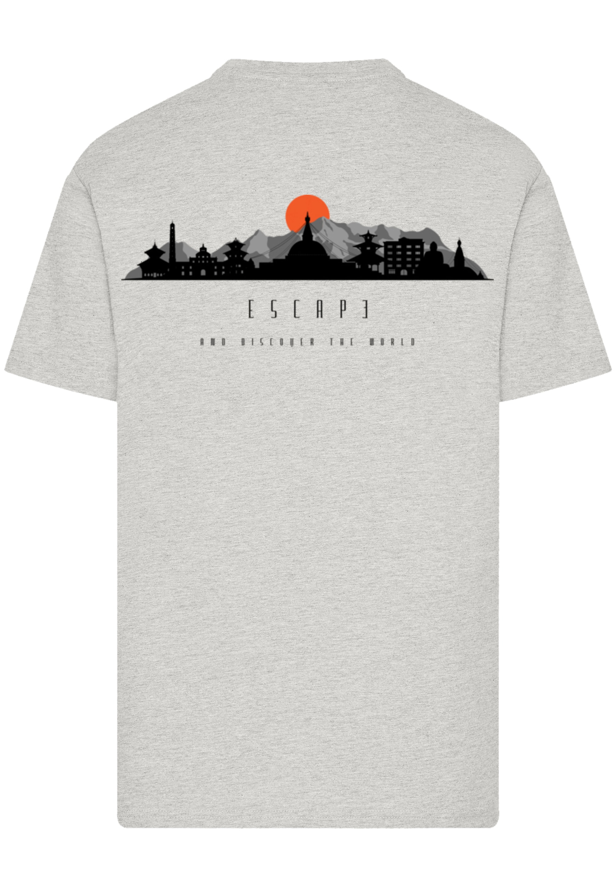F4NT4STIC T-Shirt »Escape Discover the World Asian Town«, Premium Qualität, ESCAPE Collection