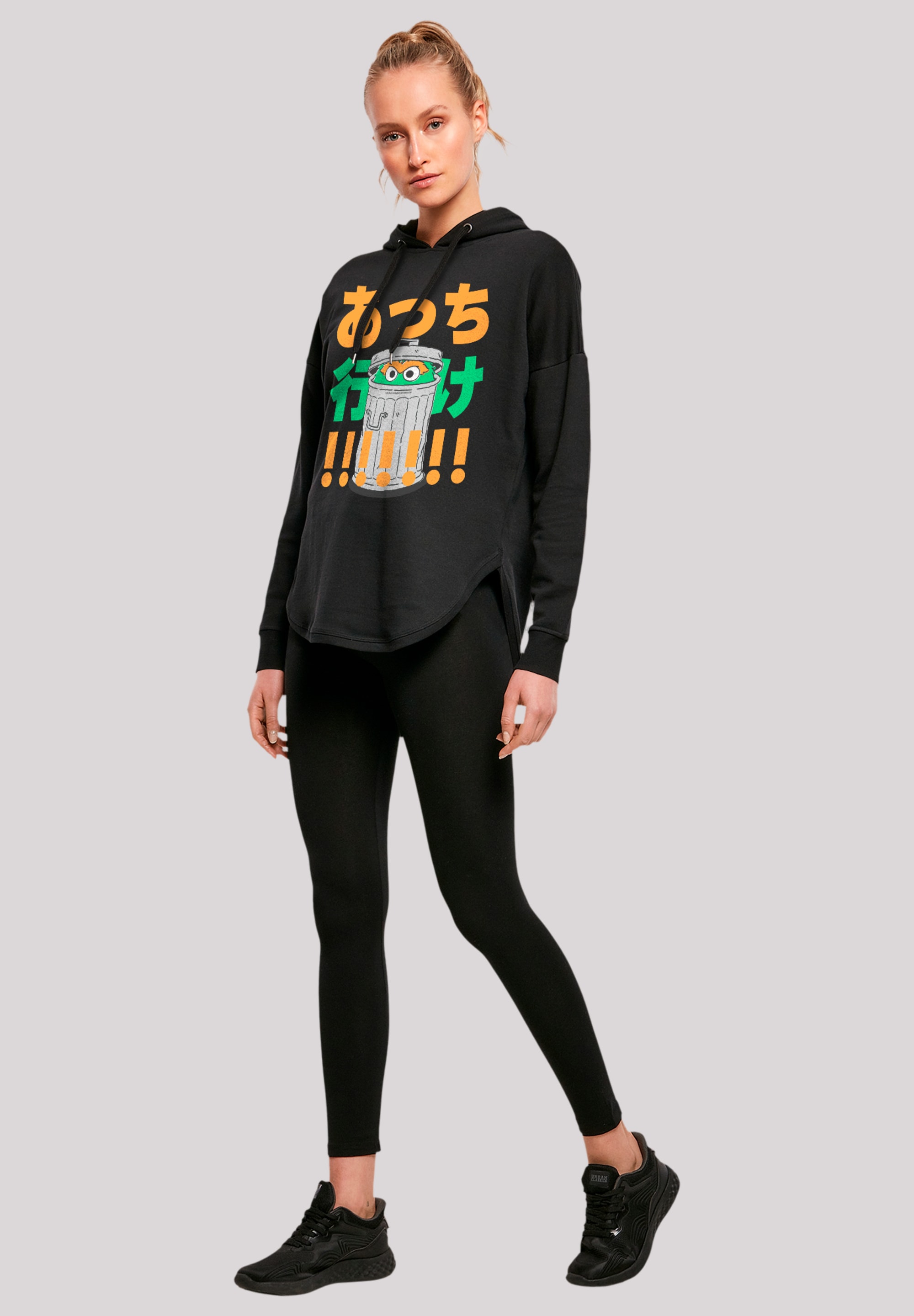 F4NT4STIC Kapuzenpullover »Sesamstraße Oscar Trashcan«, Premium Qualität