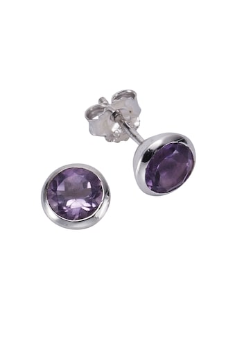 Paar Ohrstecker »925/- Sterling Silber Amethyst«