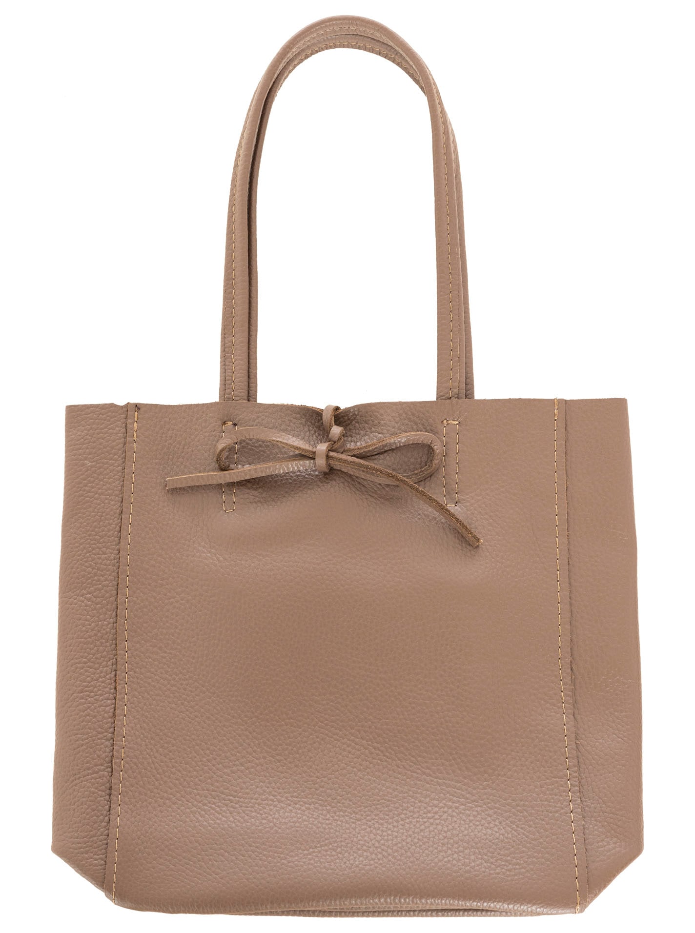 Zwillingsherz Tragetasche "Ledershopper "Small"" mit Schulterhenkel und Bin günstig online kaufen