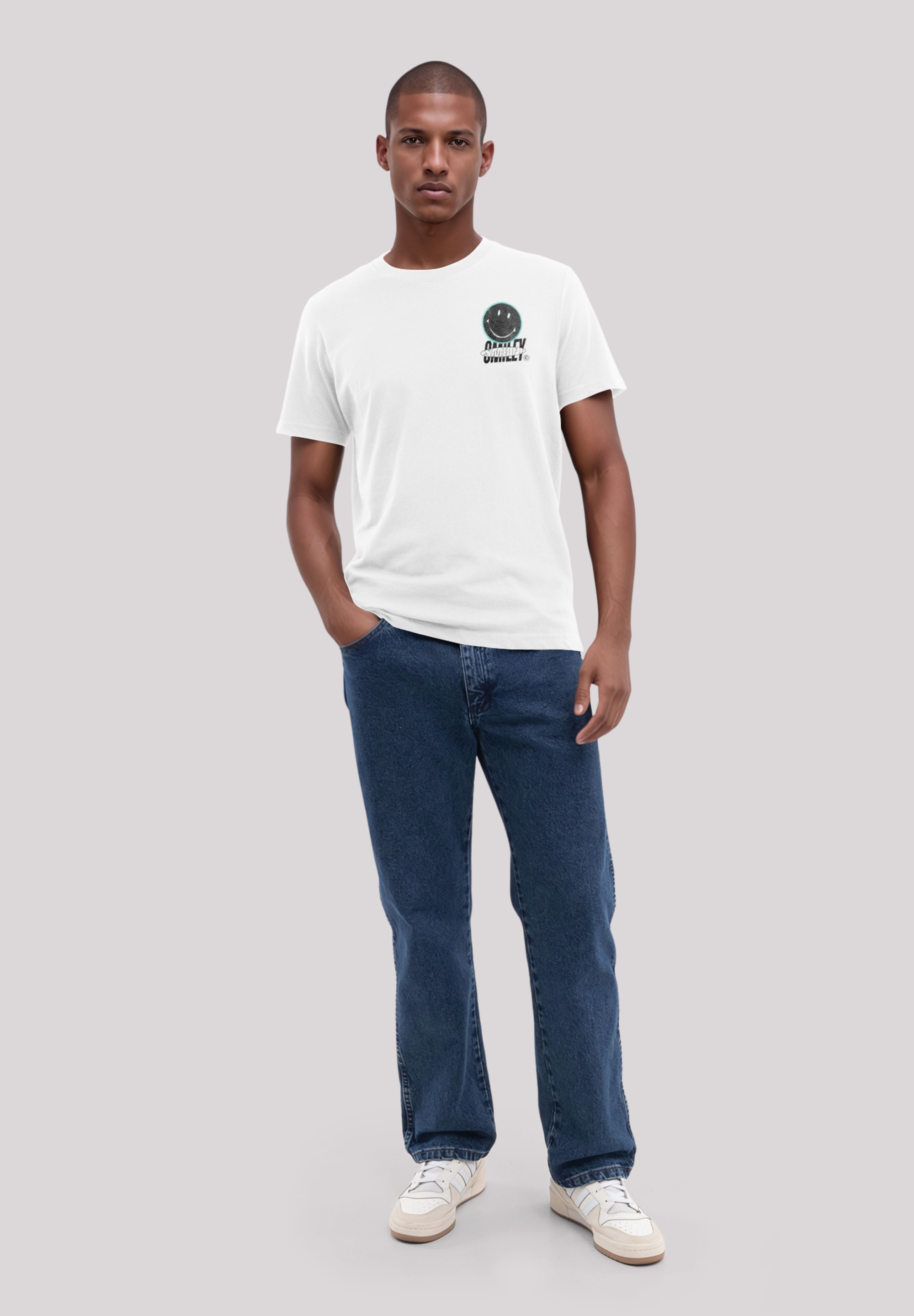 F4NT4STIC T-Shirt »Smiley Originals The Happy Collective Streetwear«, Premium Qualität