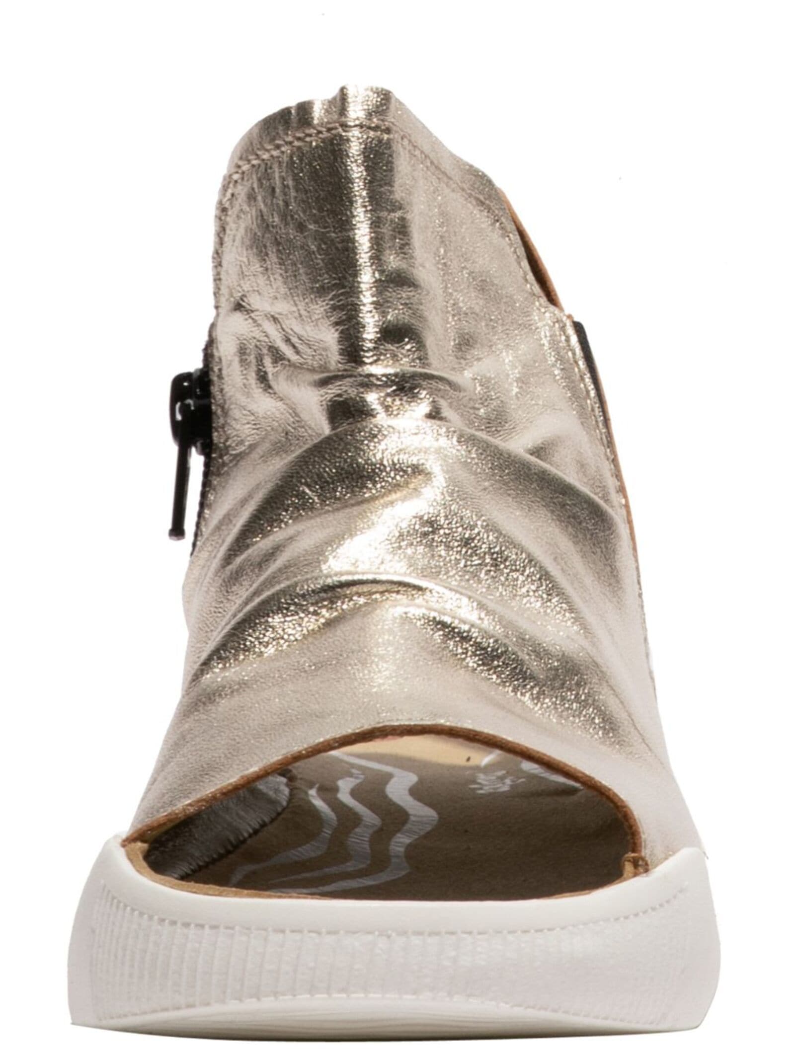 softinos Schaftsandalette »softinos Sandalen Leder/Textil«