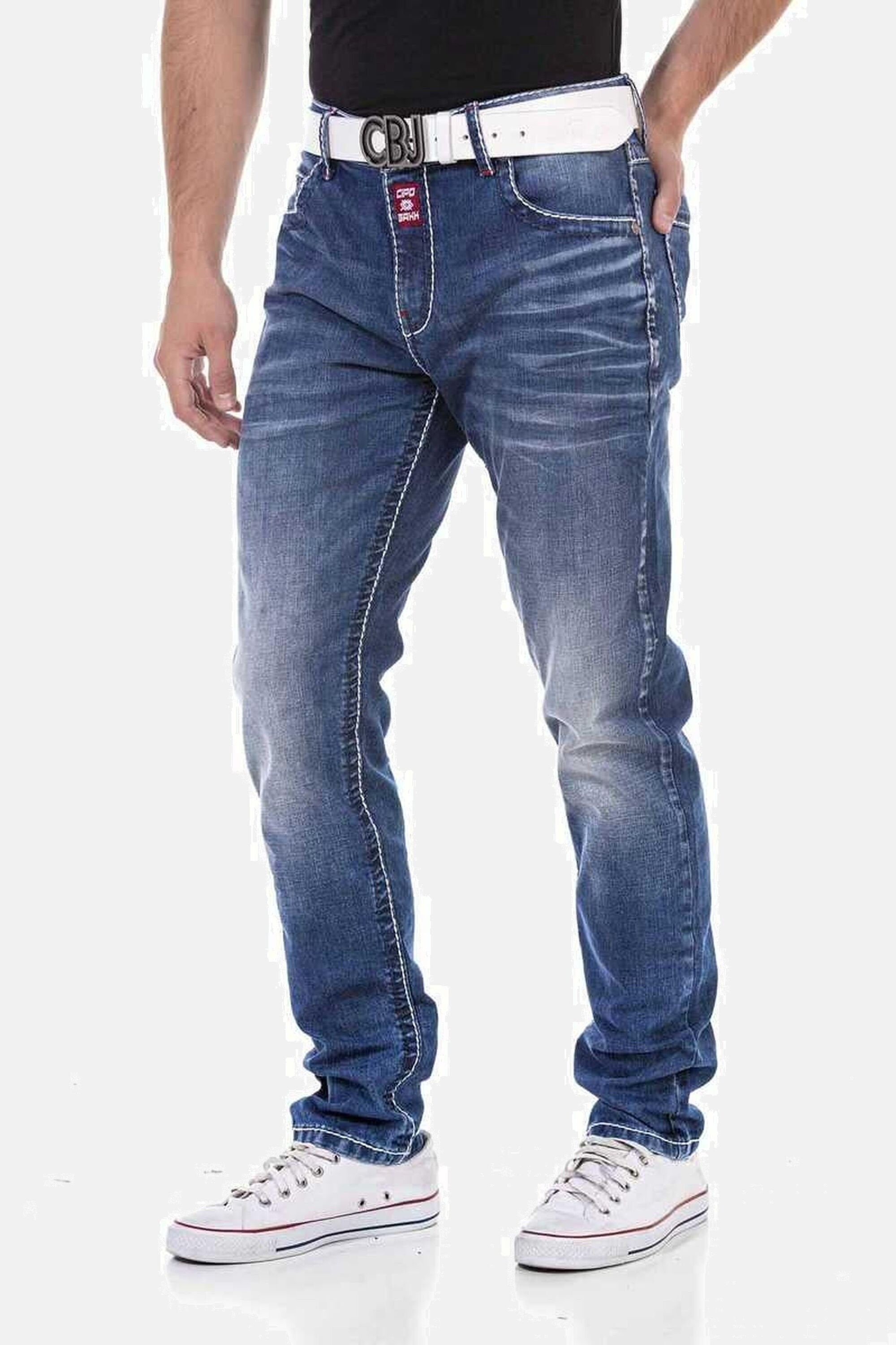 Cipo & Baxx 5-Pocket-Jeans »Jeans«, im klassischen 5-Pocket-Style, CD704