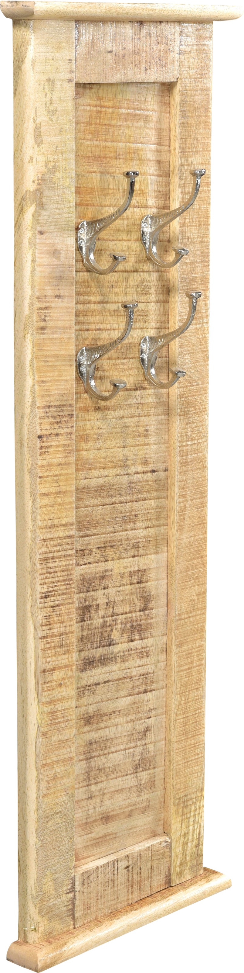 SIT Garderobenpaneel "FRIGO – Rustikale Wandgarderobe aus lackiertem Mangoh günstig online kaufen