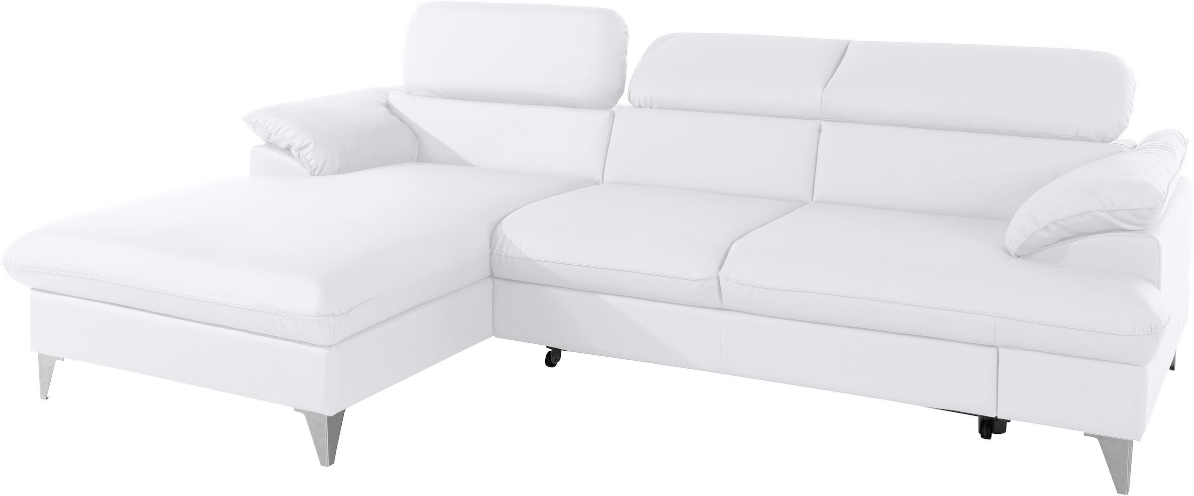 COTTA Ecksofa "Caluso L-Form", mit Kopfteilverstellung, wahlweise mit Bettf günstig online kaufen
