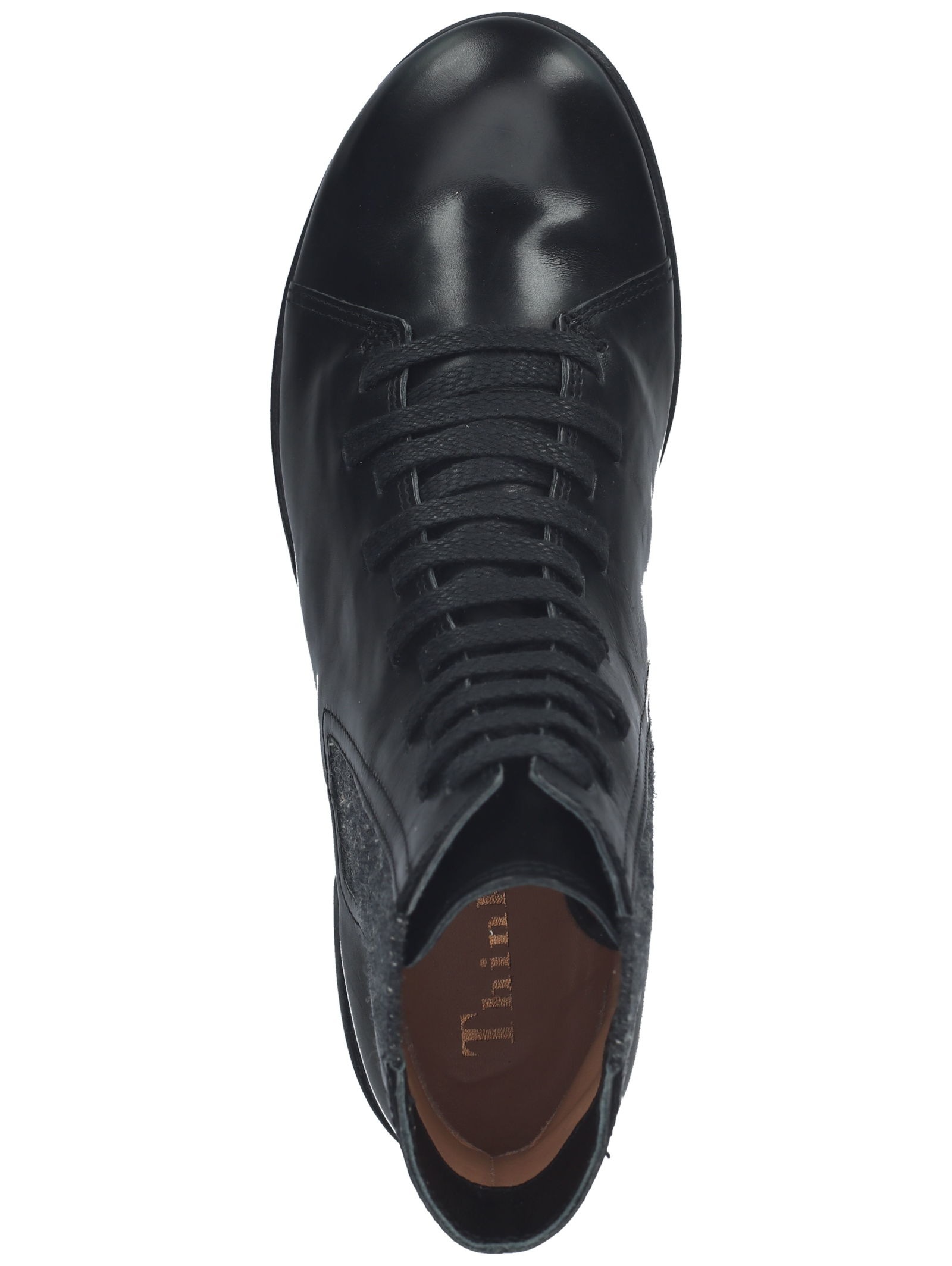 Think! Schnürstiefelette »Think! Stiefelette Glattleder«