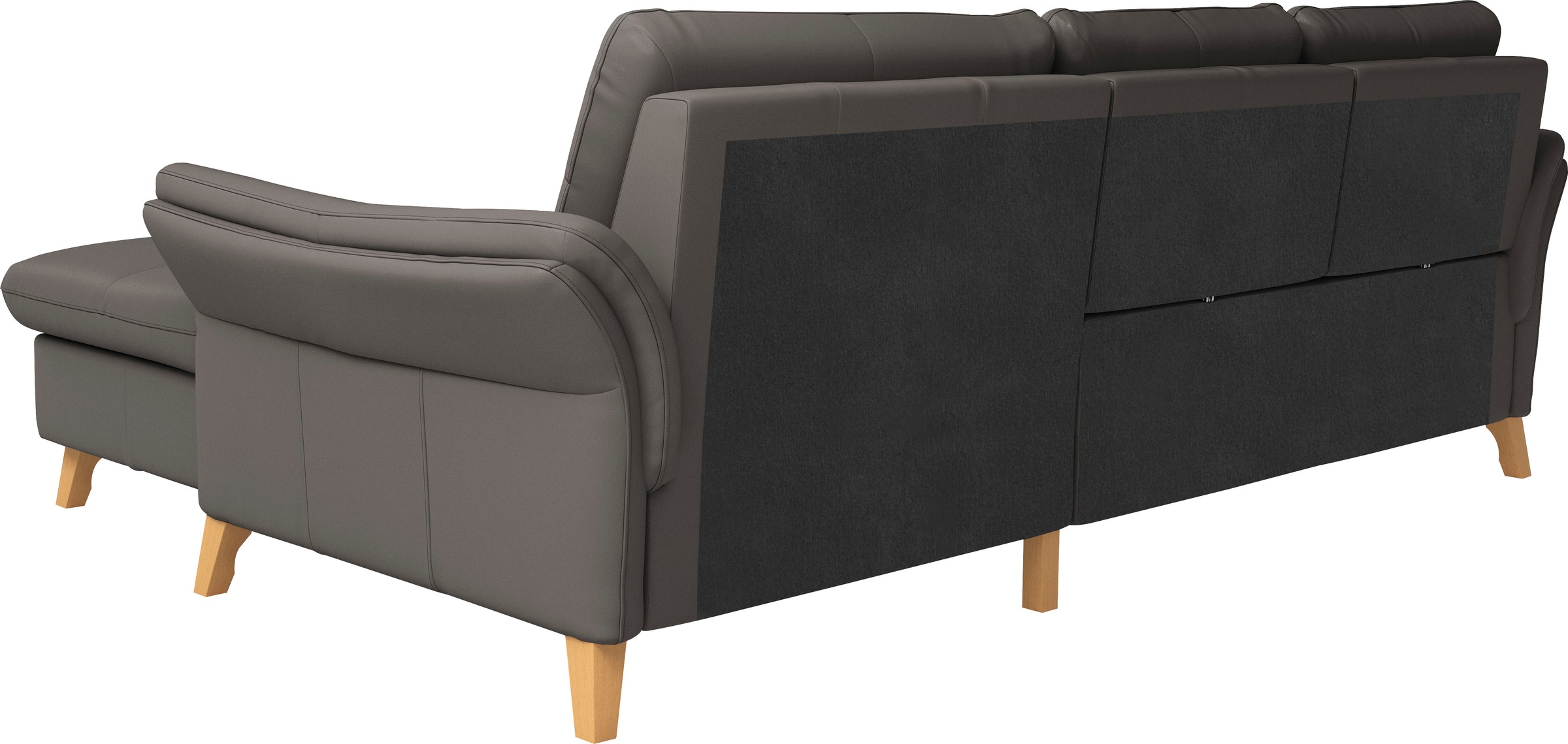 SIT & MORE Göteborg Corner Sofa Brown 6