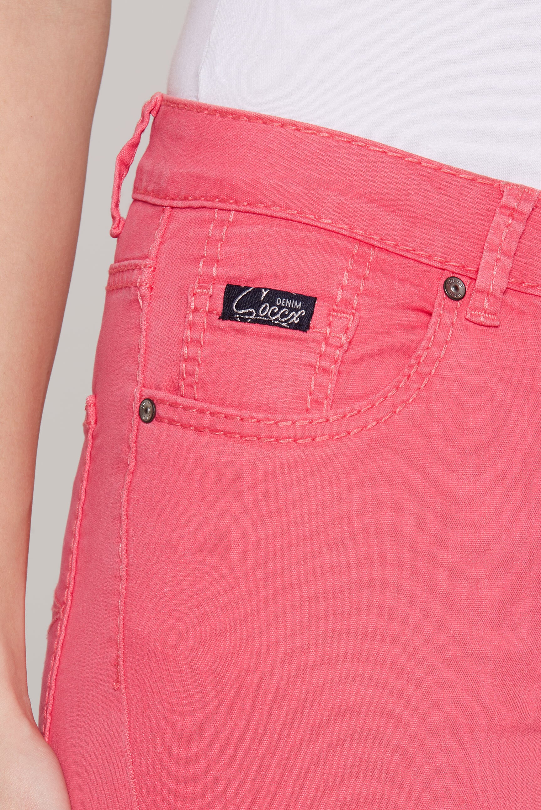 SOCCX Slim-fit-Jeans, mit normaler Leibhöhe
