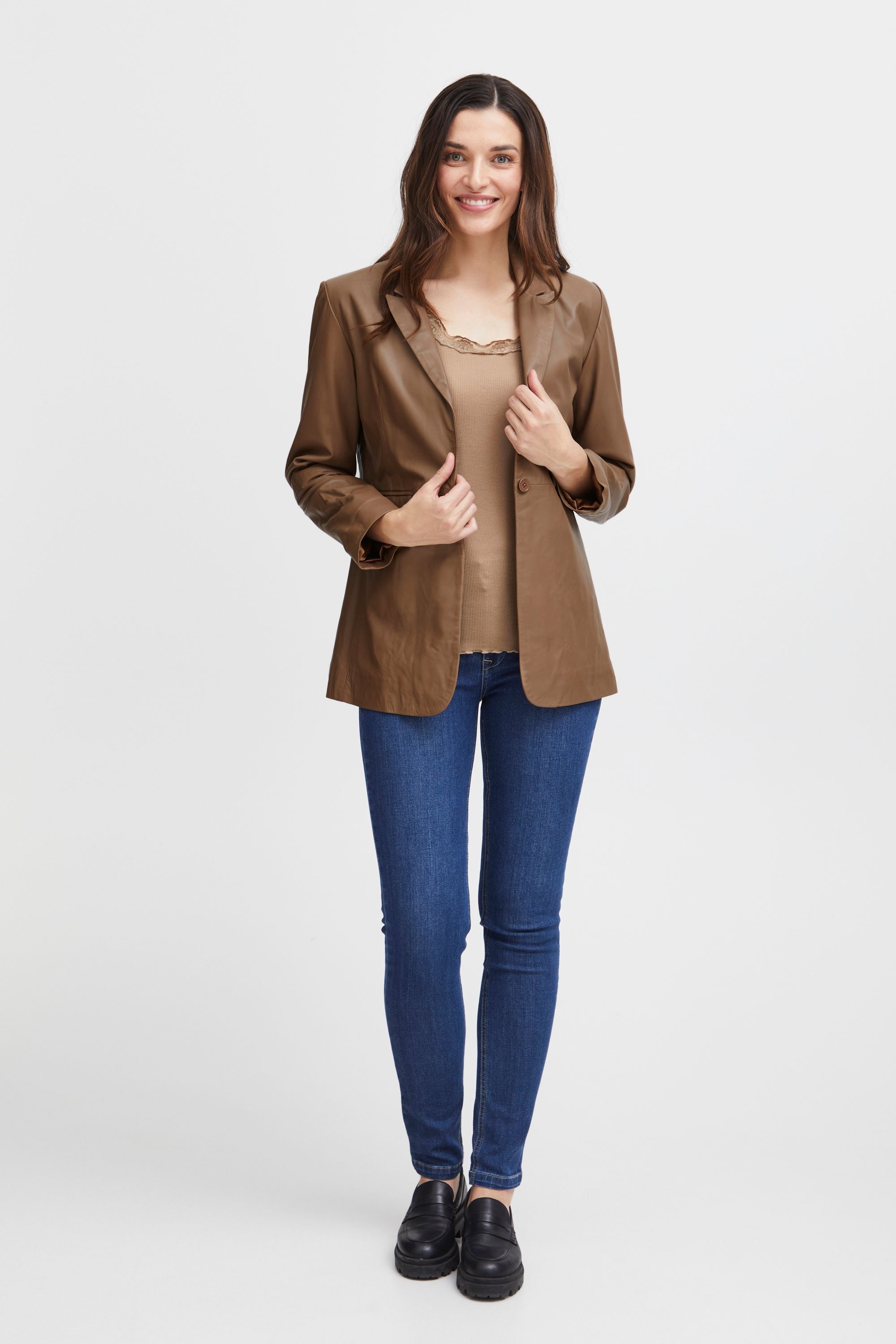fransa Lederjacke »Lederjacke FRJane«