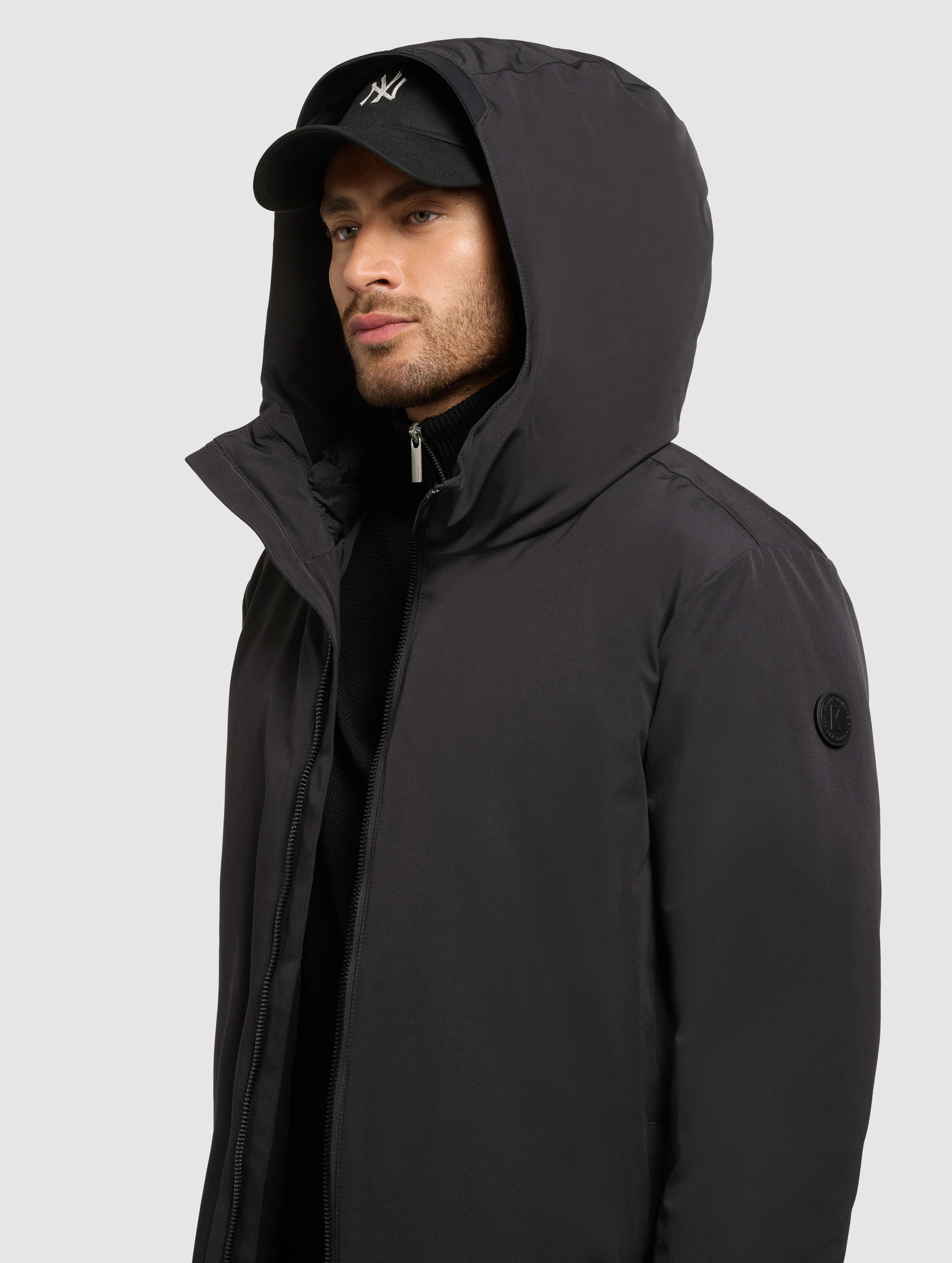 khujo Anorak »NEDD«, mit Kapuze
