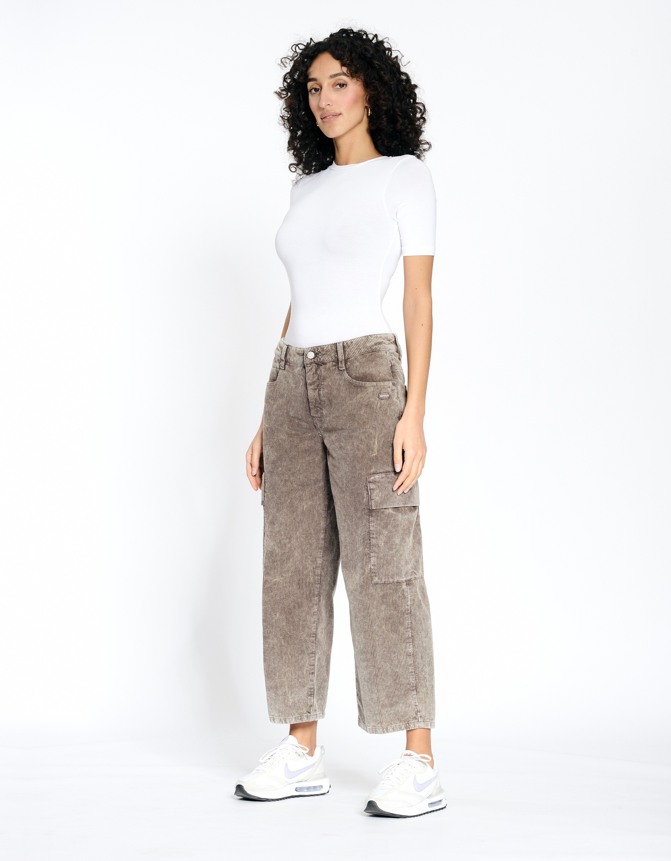 GANG Stoffhose "GANG Hosen Wide Fit 94CAROL CARGO" günstig online kaufen