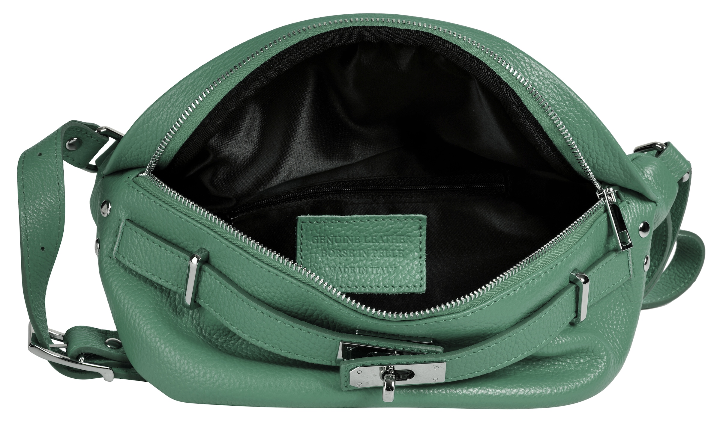 Samantha Look Gürteltasche, echt Leder, Made in Italy