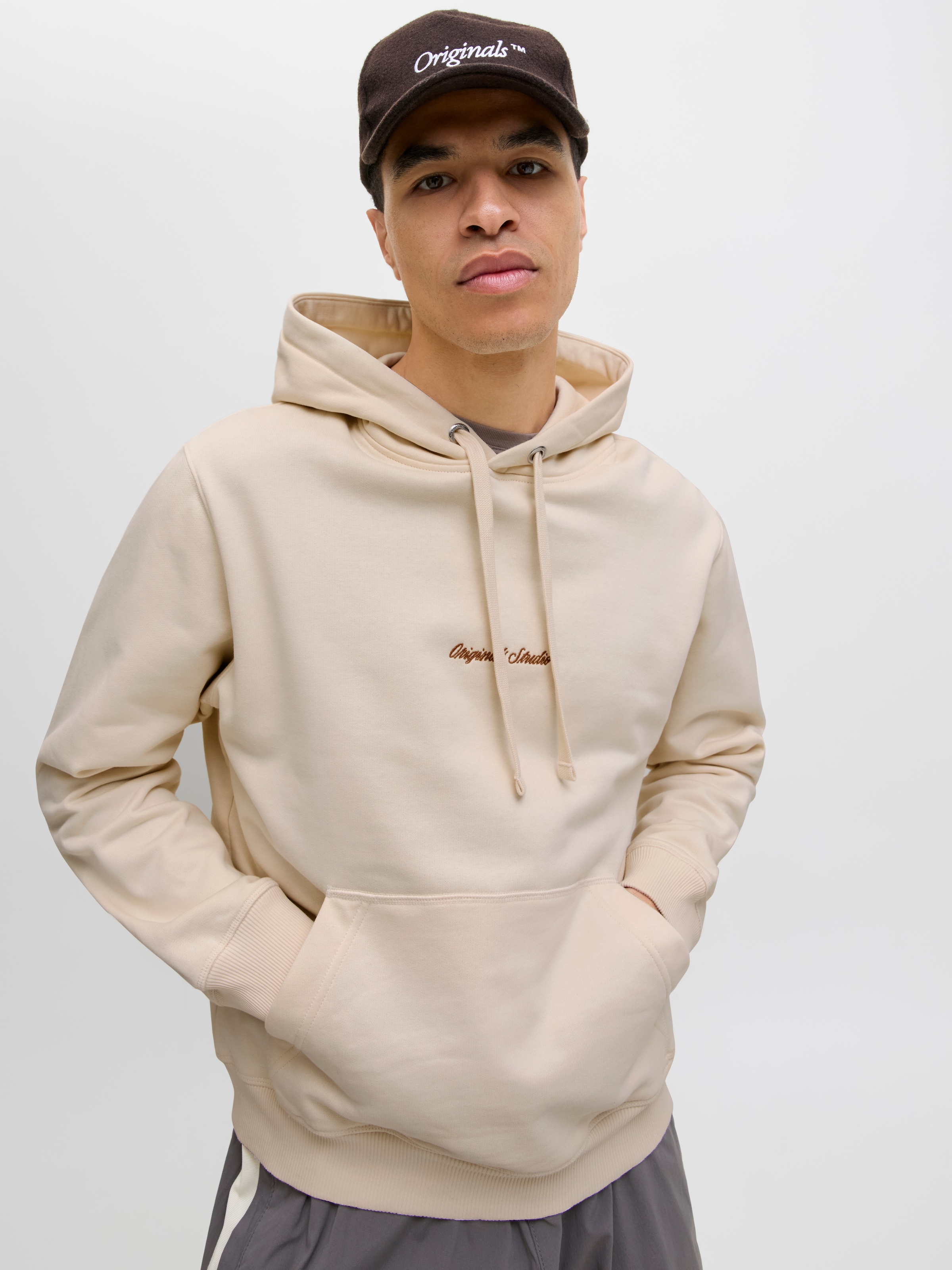 Jack & Jones Kapuzensweatshirt »JORNORREBRO EMB SWEAT HOOD NOOS«