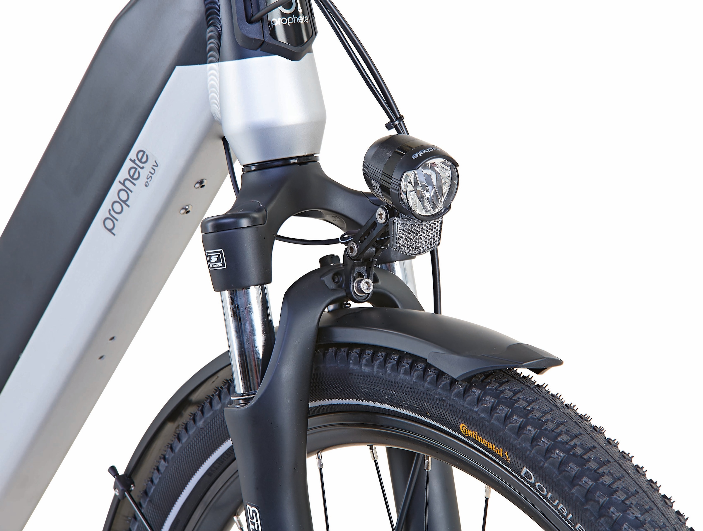 Prophete E-Bike »Entdecker InsideTwo«, 10 Gang, Shimano, Deore, Mittelmotor 250 W, Pedelec, Elektrofahrrad für Damen u. Herren, Trekkingrad