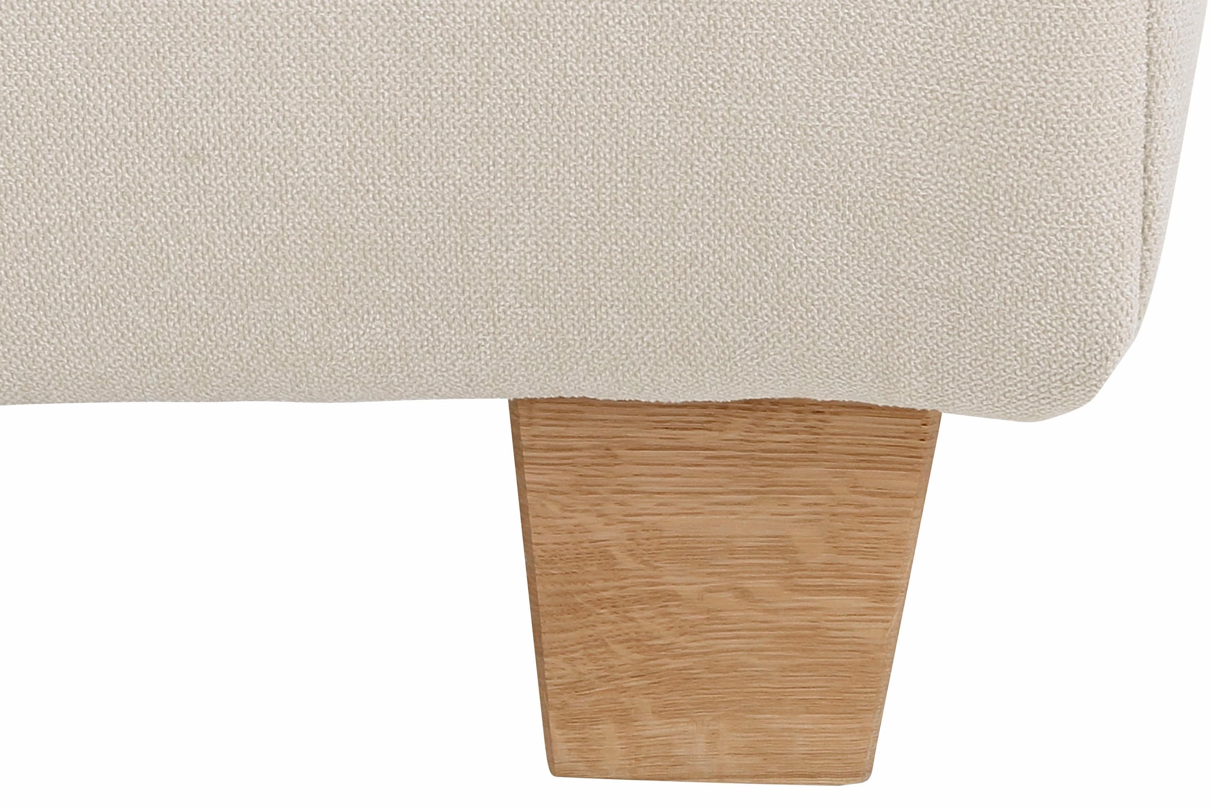 Ecksofa HOME AFFAIRE "Lyla fester Sitzkomfort, bequeme Armlehnen, Breite 275cm, L-Form", beige (natur), B:275cm H:81cm T:214cm, Luxus-Microfaser Lederoptik (100% Polyester);Microfaser PRIMABELLE (100% Polyester);Feinstruktur weich (100% Polyester), Sofas, 6