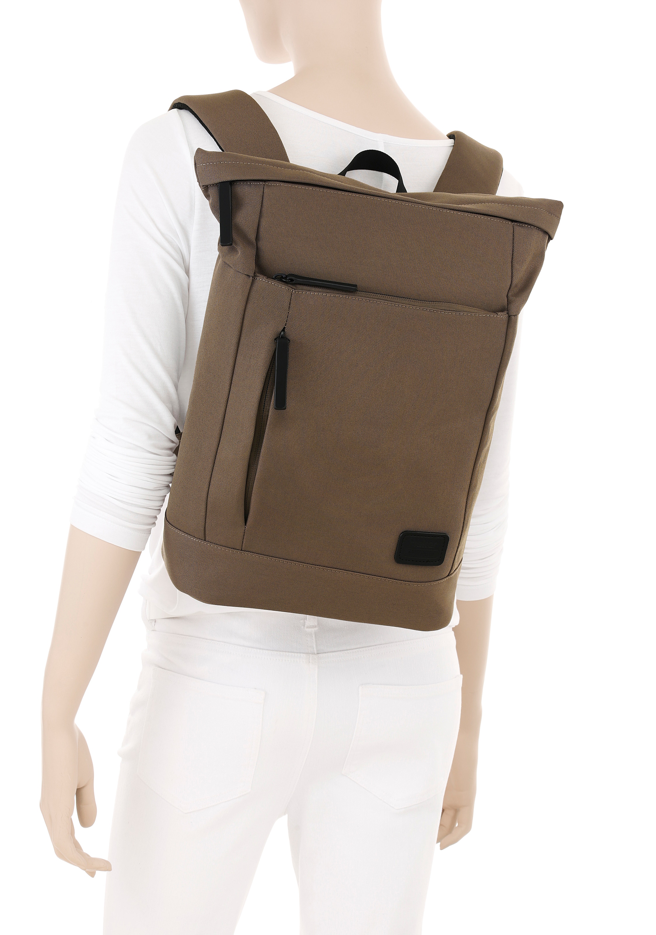 Rieker Cityrucksack, Freizeitrucksack, Businessrucksack mit breiten Schulterriemen