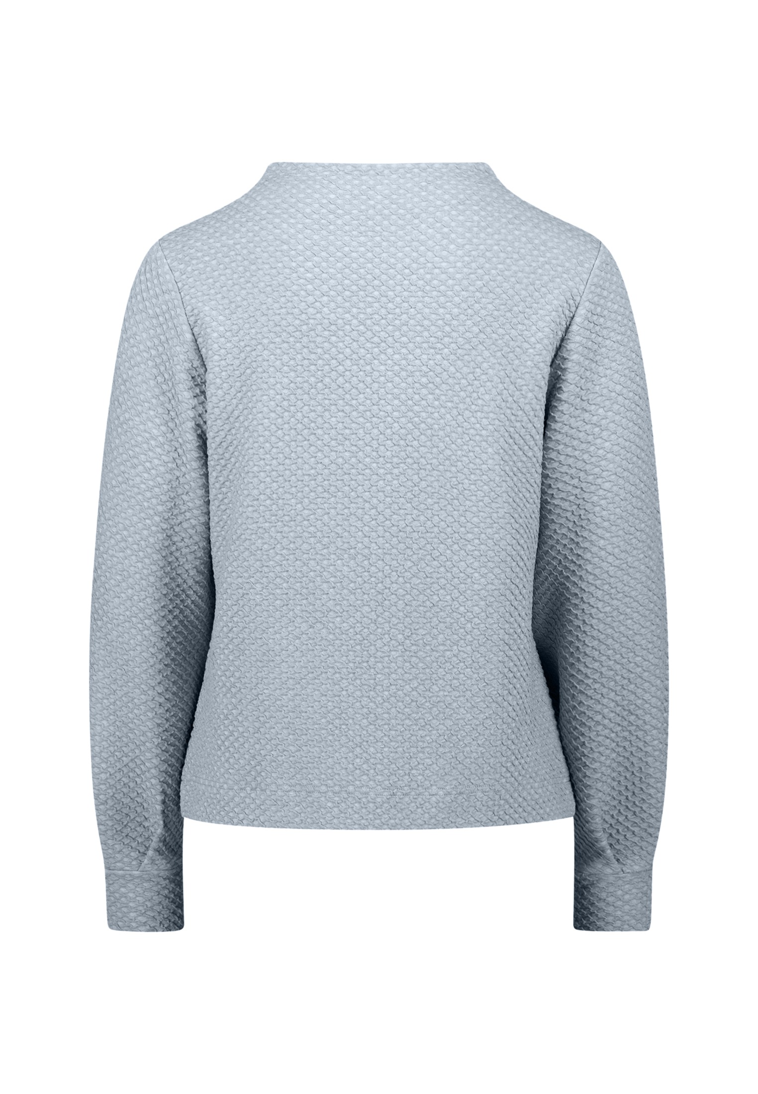 Thumbnail - Zero Sweatshirt "Damen strukturiert Stehkragen", strukturiert