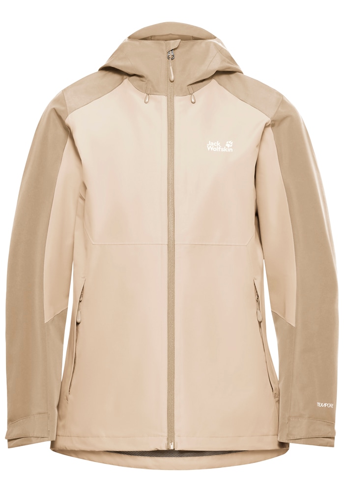 Jack Wolfskin Outdoorjacke »WILDBOUND 2L JKT W« mit Kapuze