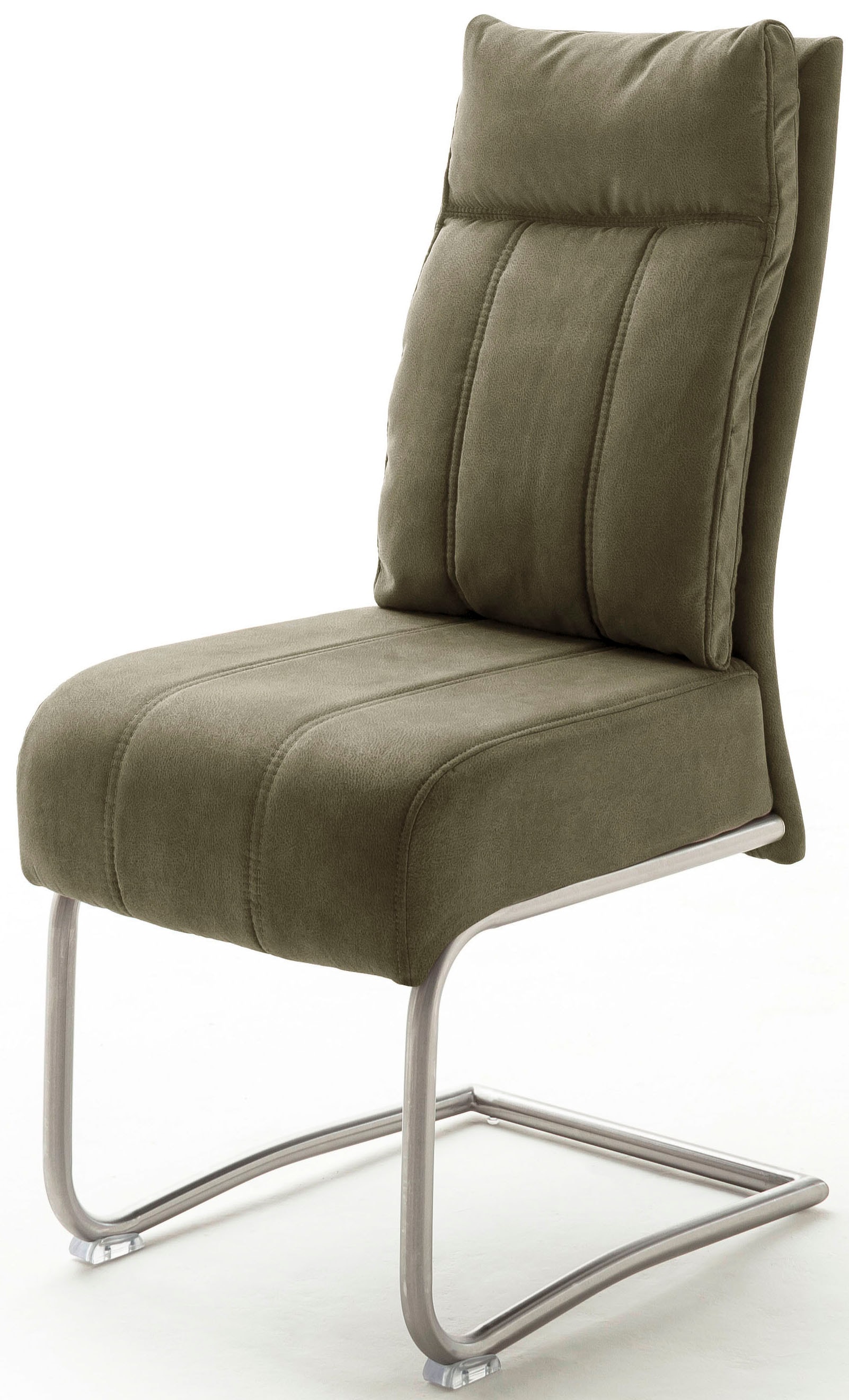 MCA furniture Freischwinger »Azul, TOPSELLER!«, (Set), 2 St., Stoffbezug, mit Taschenfederkern, Stuhl bis 120 Kg belastbar