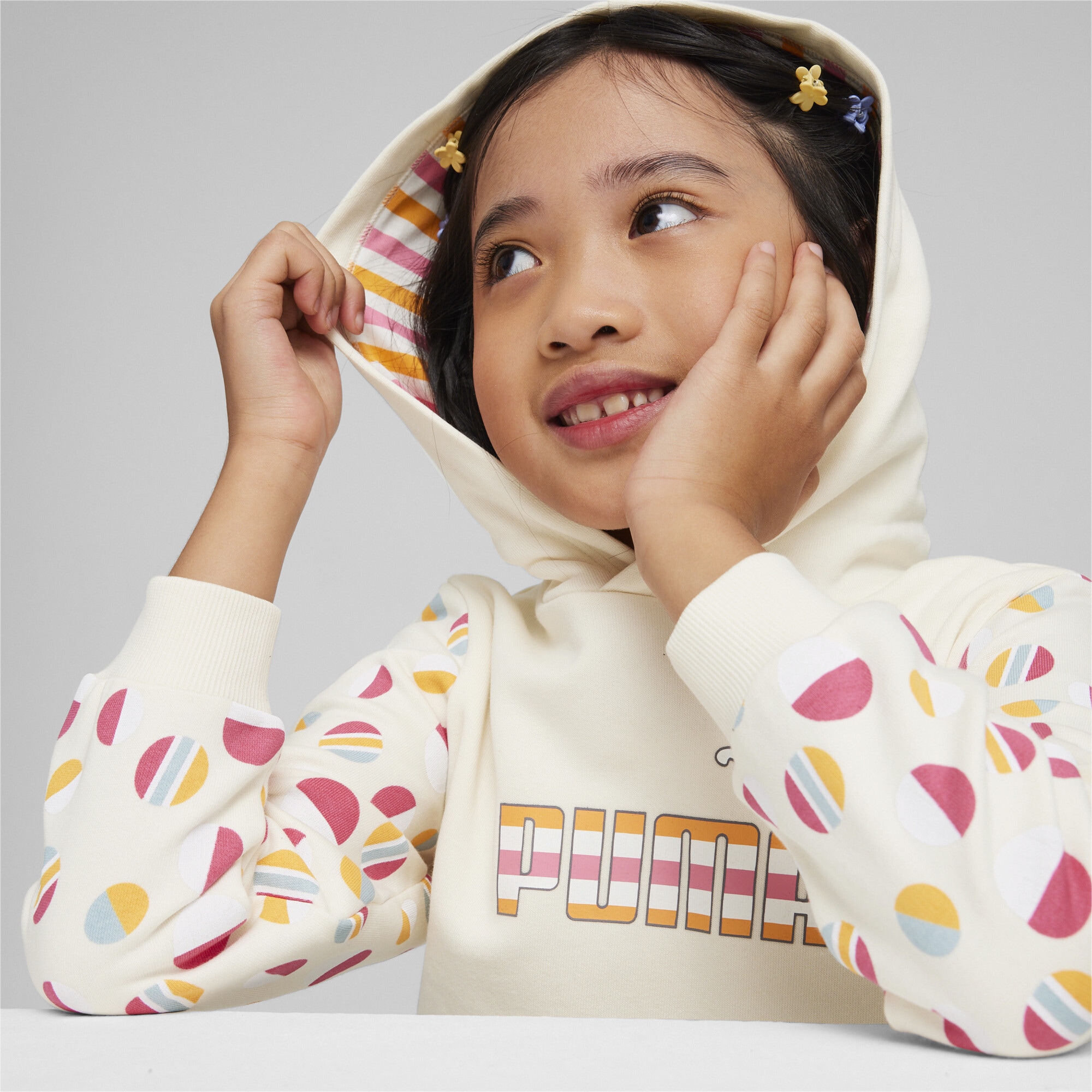 PUMA Kapuzenpullover »ESS+ SUMMER CAMP Hoodie Kinder«
