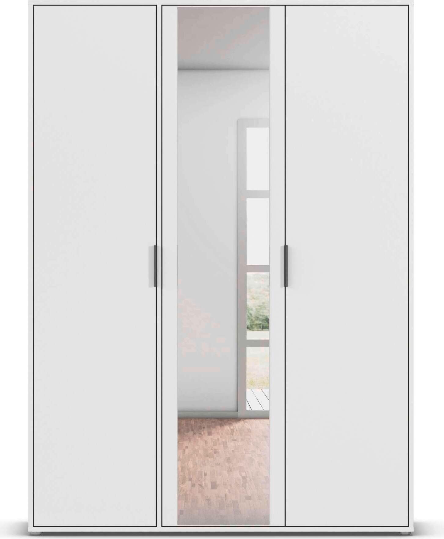 INOSIGN BY RAUCH Kleiderschrank »Schrank Garderobe Schlafzimmer Stauraum PAULLY TOPSELLER Wäscheschrank«, (mit 3 unterschiedlichen Griff-Varianten) 3 Griffvarianten MADE IN GERMANY