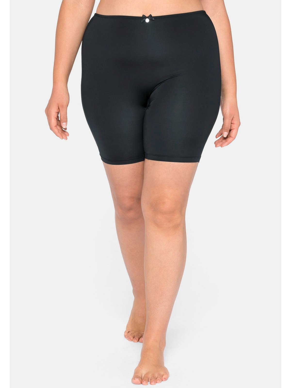 Sheego High-Waist-Slip "Große Größen", aus Microfaser, mit längerem Bein