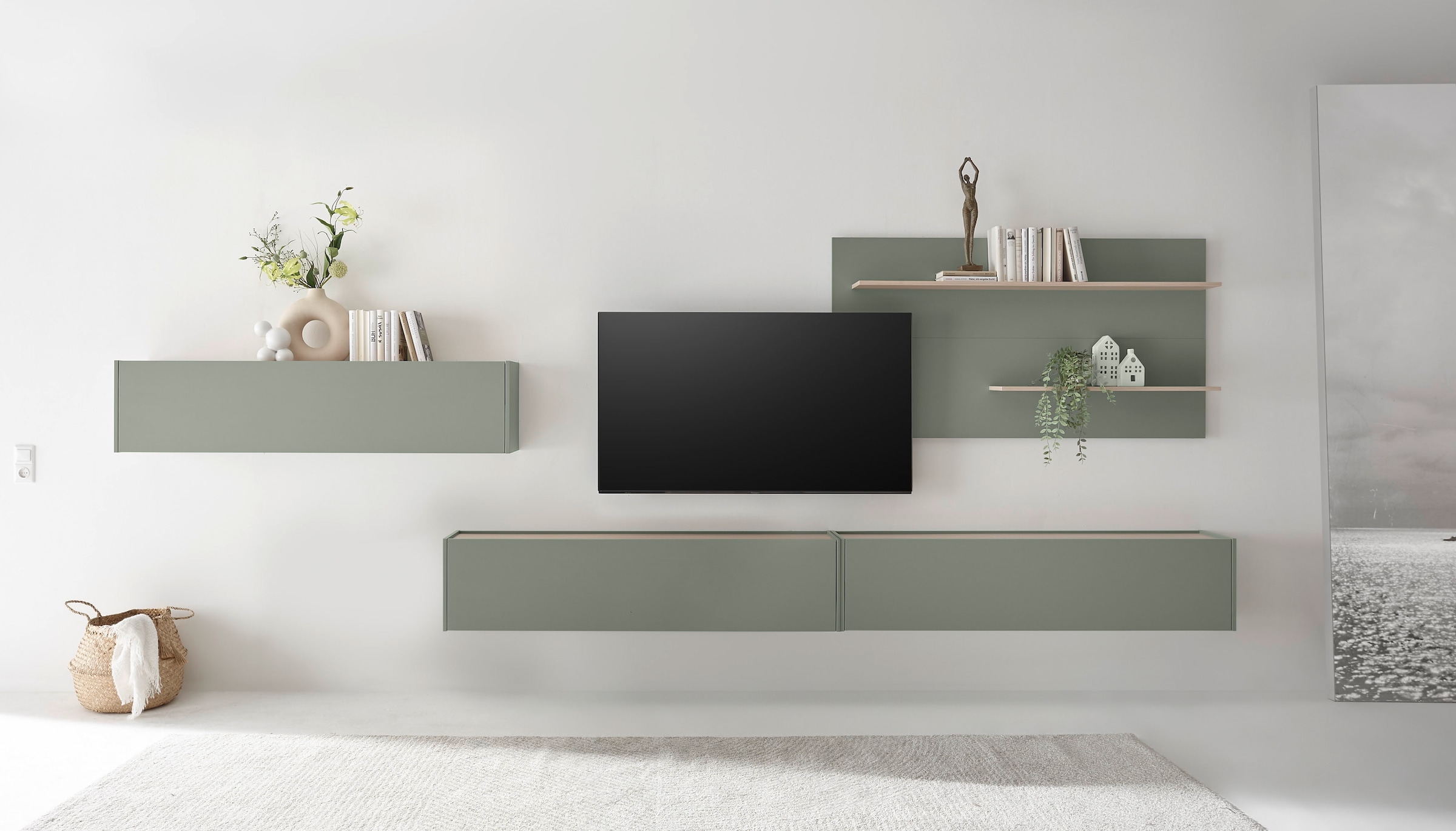 INOSIGN Wohnwand "City/Giron, moderne Anbauwand, Komplettset in vielen Farb günstig online kaufen