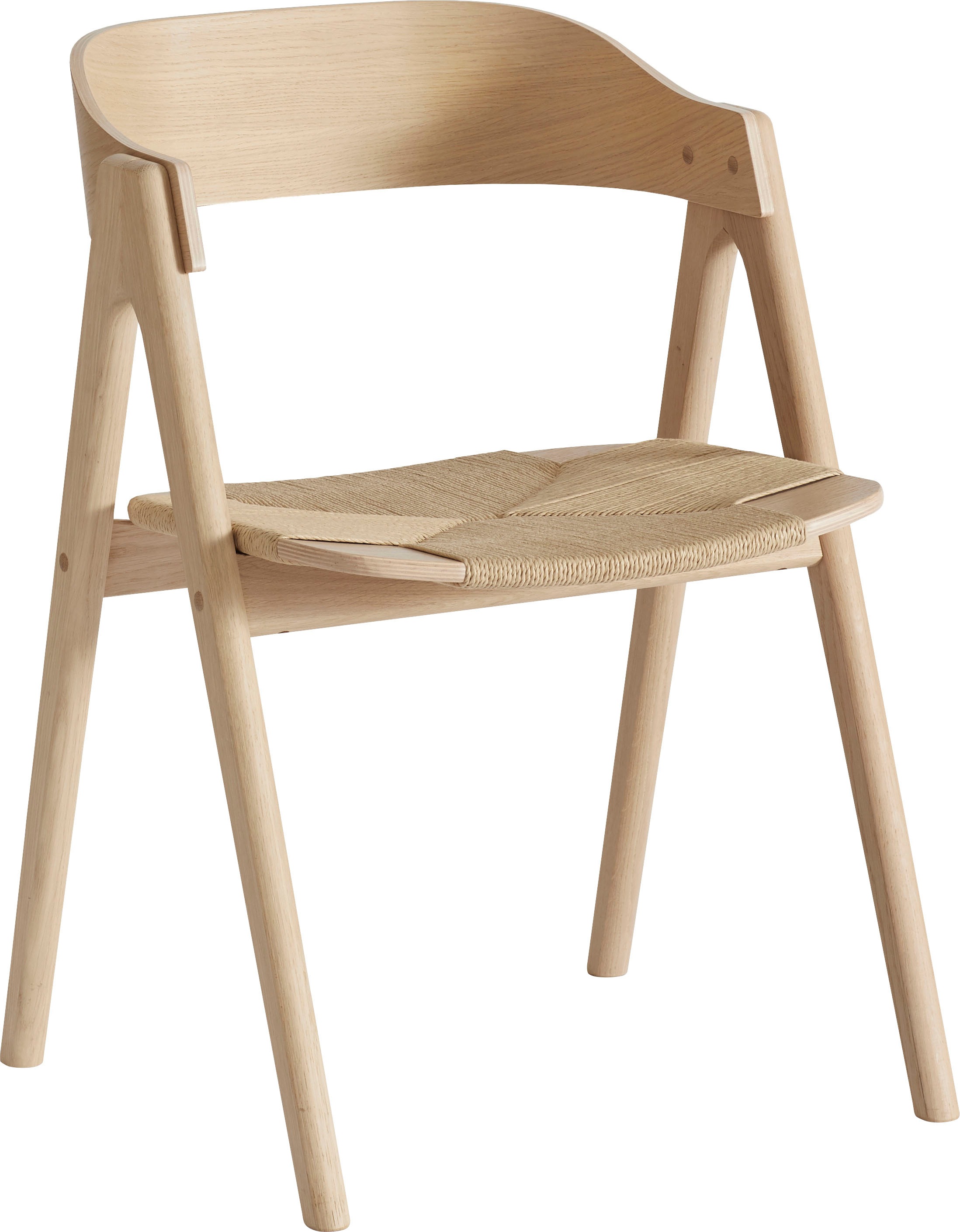 Thumbnail - Hammel Furniture Holzstuhl "Findahl by Hammel Mette" (Set) 2 Stk. Massivholz, mit Flechtsitz, versch. Farbvarianten