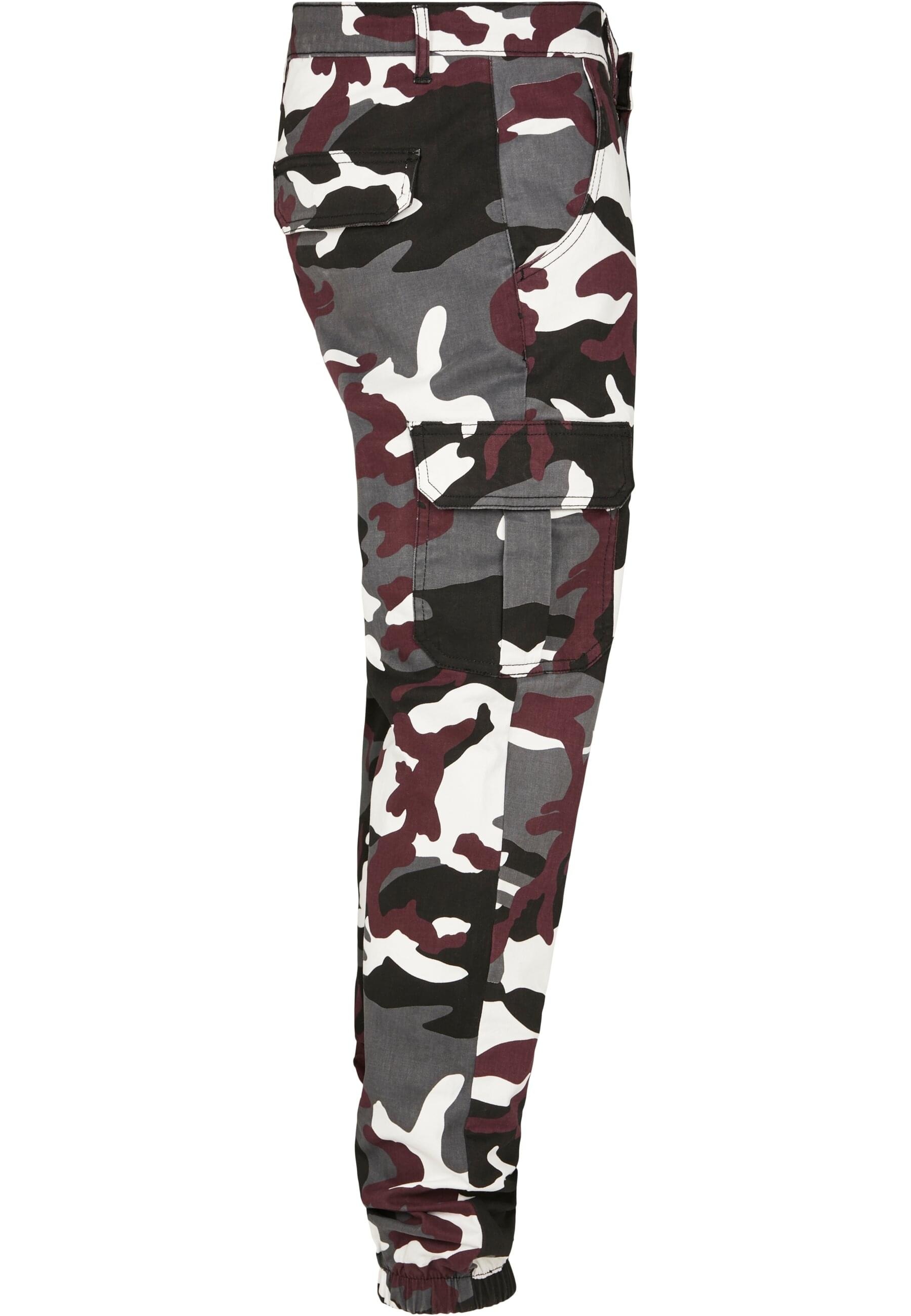 URBAN CLASSICS Cargohose »Urban Classics Herren Camo Cargo Jogging Pants 2.0«, (1 tlg.)