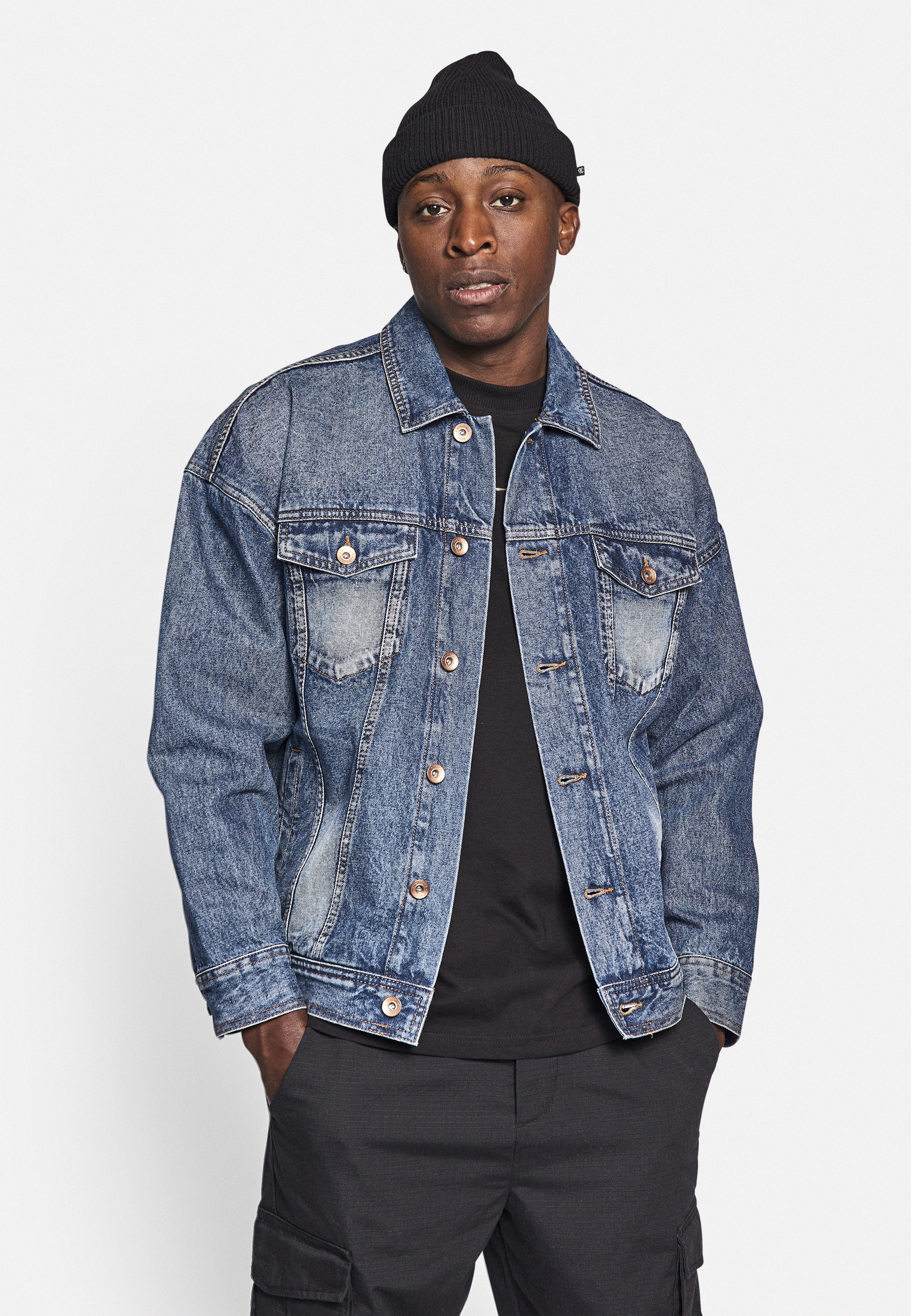 REDEFINED REBEL Funktionsjacke "Redefined Rebel Jacket RRAshton Denim Jacke günstig online kaufen