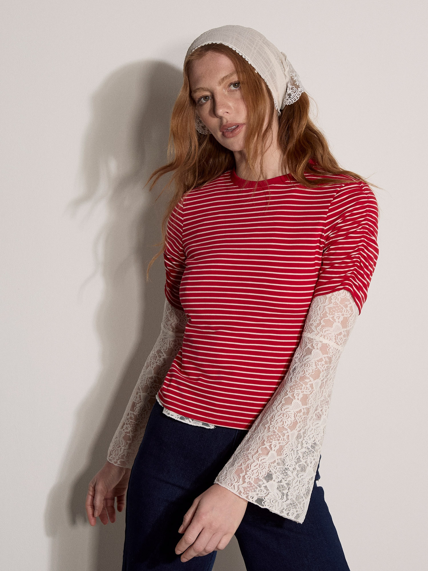Apricot Shirttop »Top« mit gerafften Ärmeln