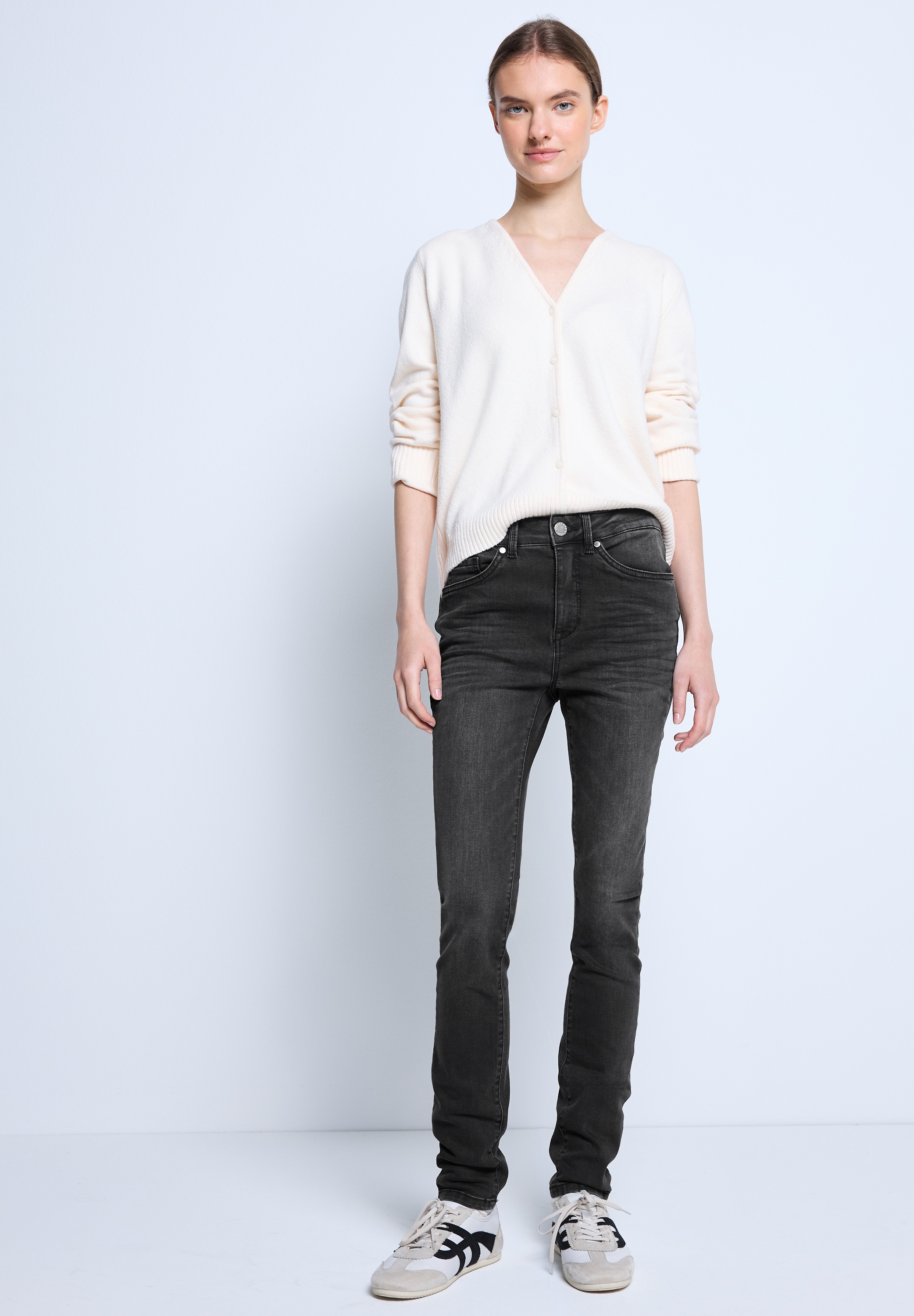 STREET ONE STUDIO Skinny-fit-Jeans, High Waist