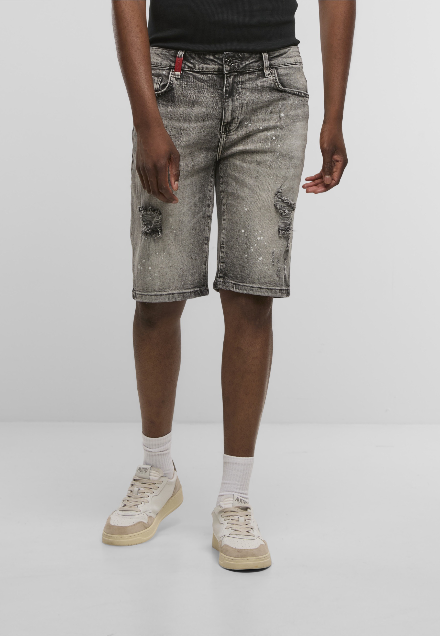 2Y Premium Shorts »2Y Premium Victor Ripped Slim Fit Shorts«