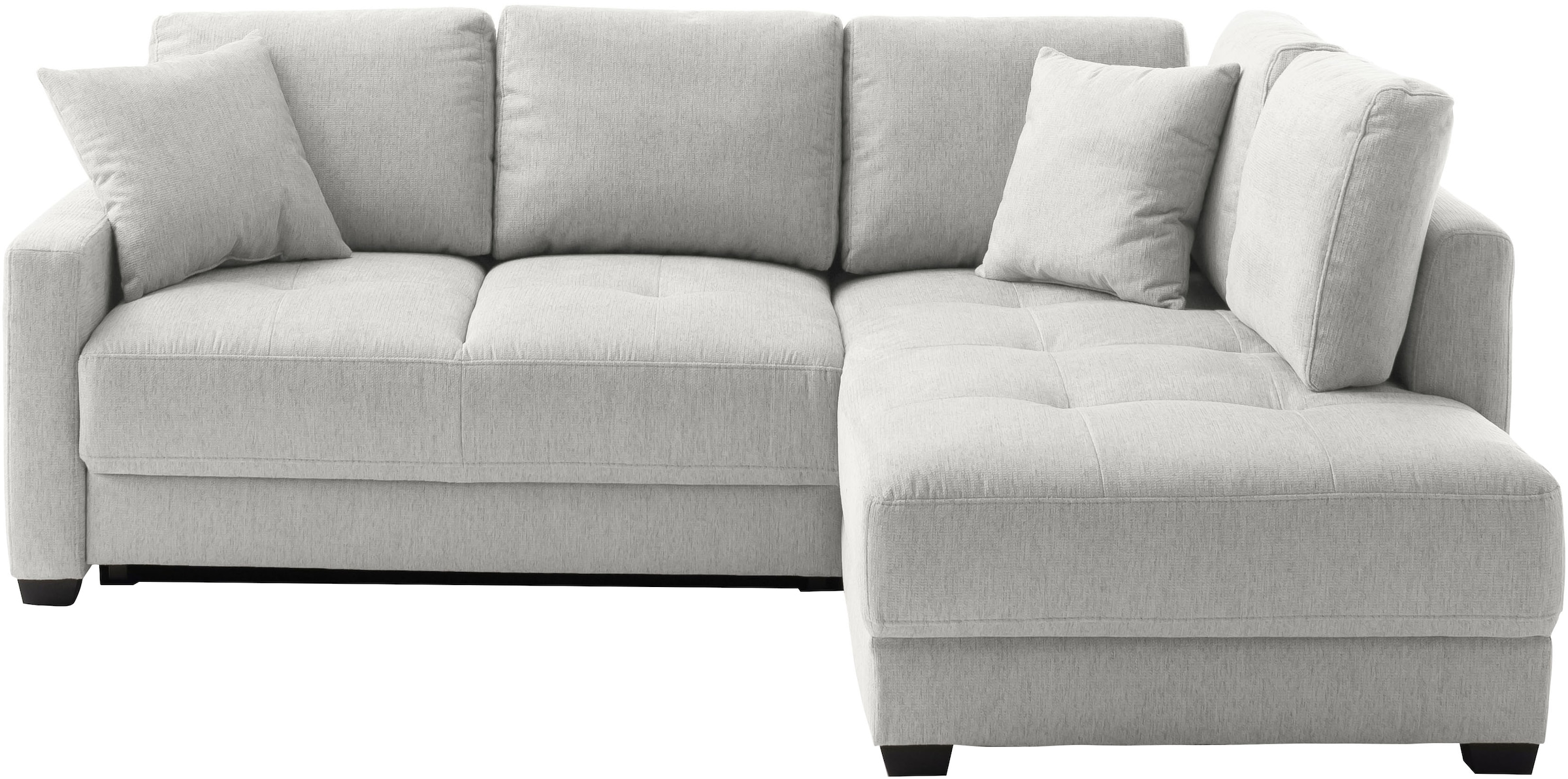Mr. Couch Ecksofa "Pierre, L-Form mit BoxSpring", Mit Boxpring-Taschenfeder günstig online kaufen