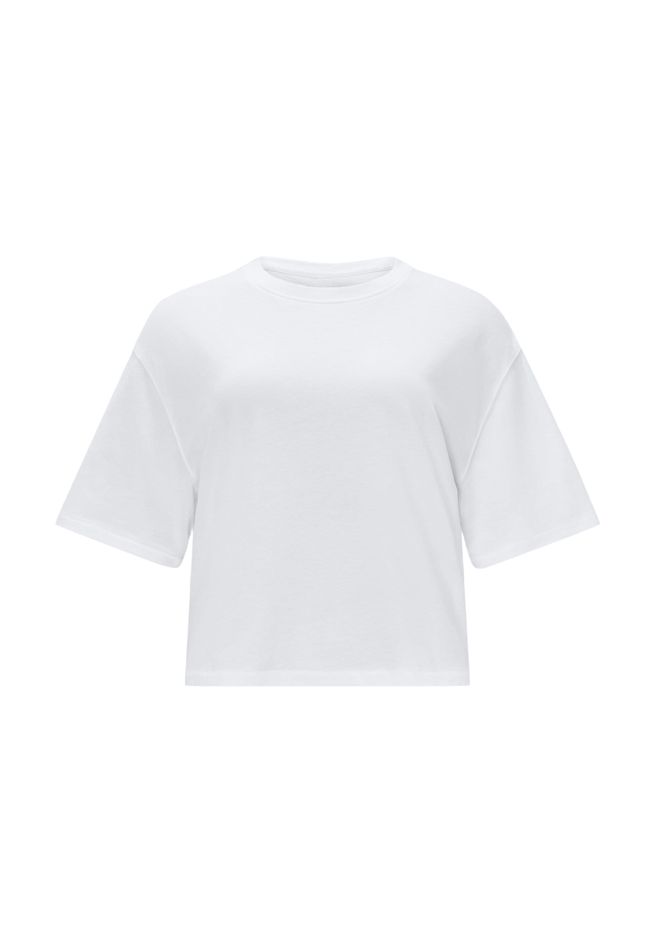 Fabletics Shirttop "Fabletics Top COTTON BOXY TEE" mit Rundhalsausschnitt