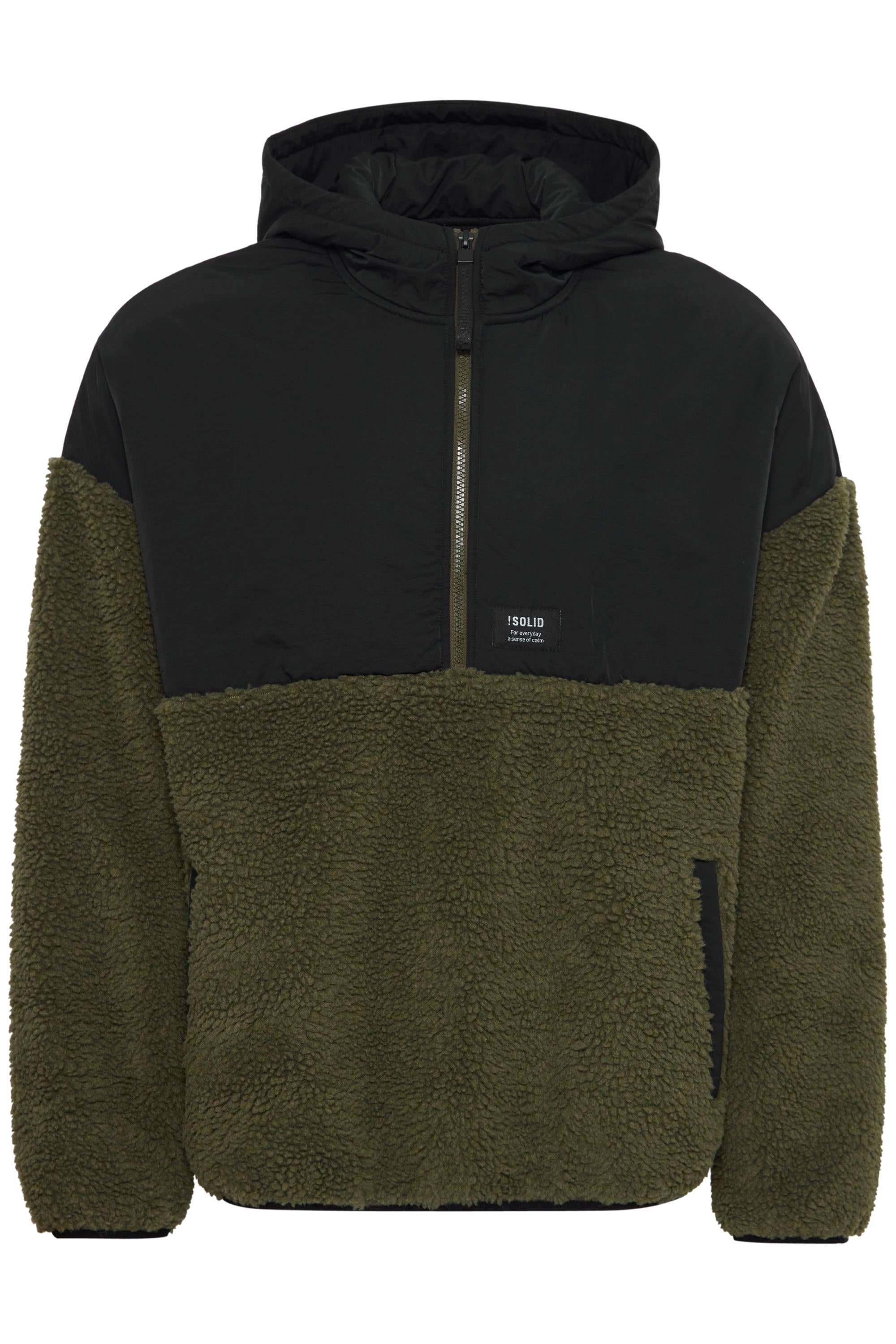 Solid Kapuzenpullover "Teddy Halfzip-Hoodie SDMarco"