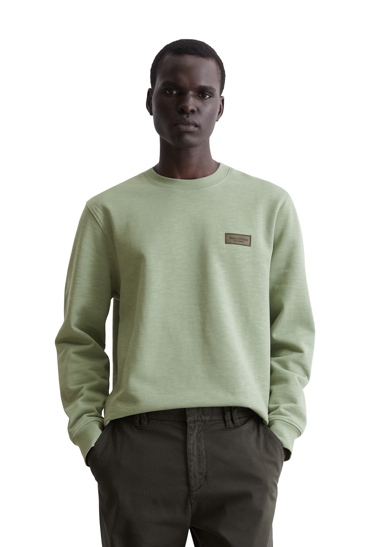 Marc O'Polo Sweatshirt mit leicht unregelmäßiger günstig online kaufen