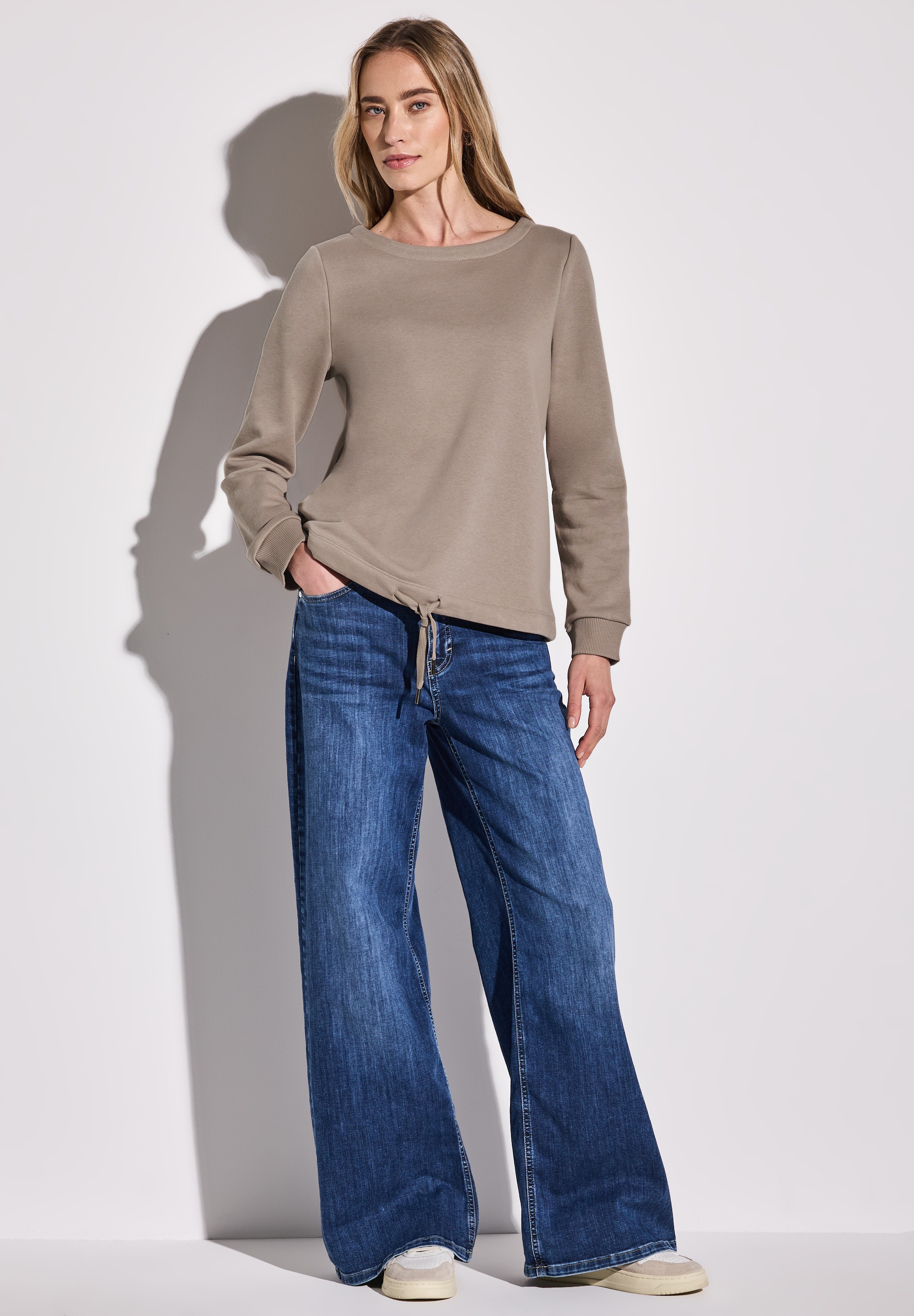 Thumbnail - STREET ONE Sweatshirt, im soften Baumwoll-Mix