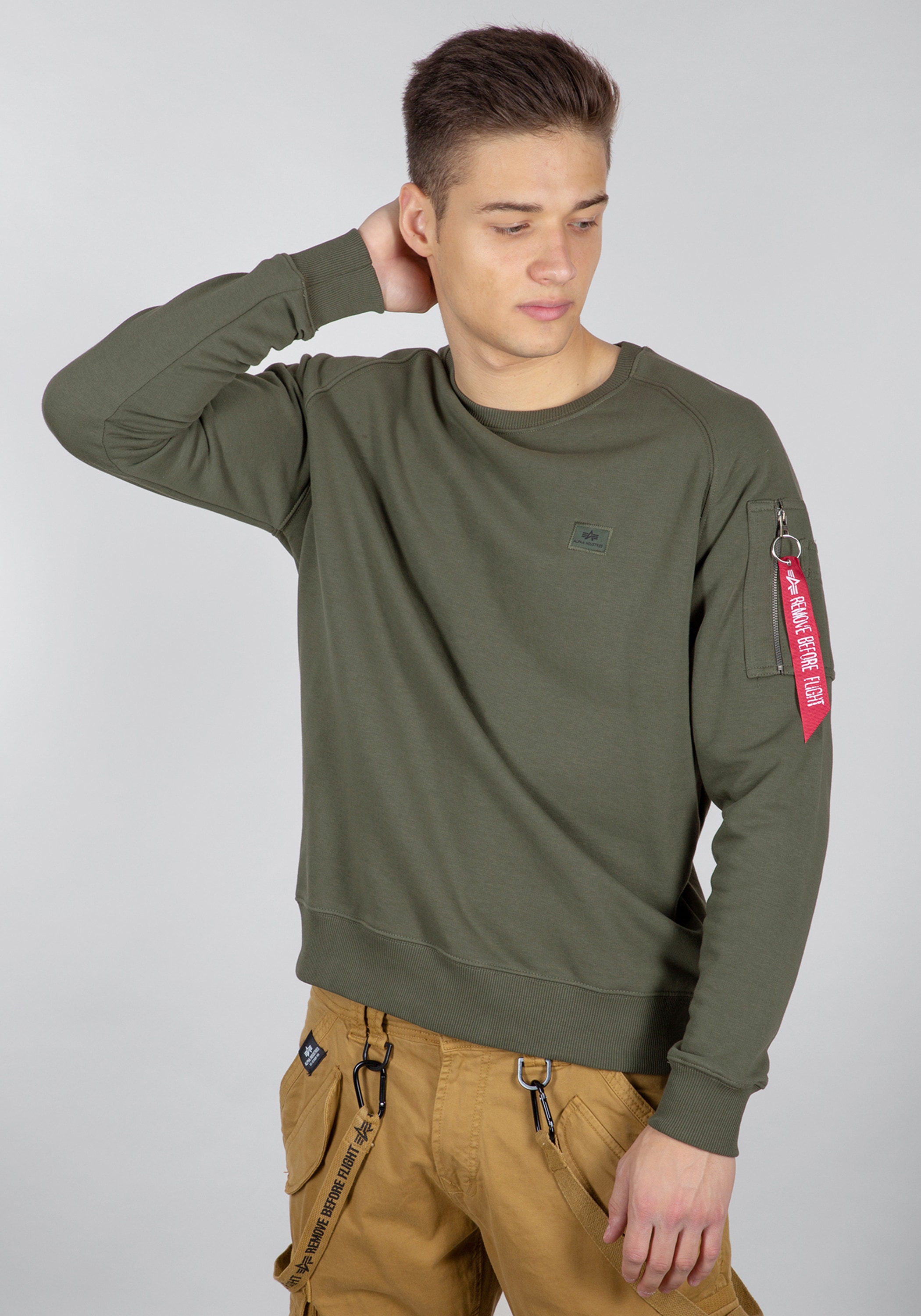 Alpha Industries Sweater "Alpha Industries Men - Sweatshirts X-Fit Sweat"