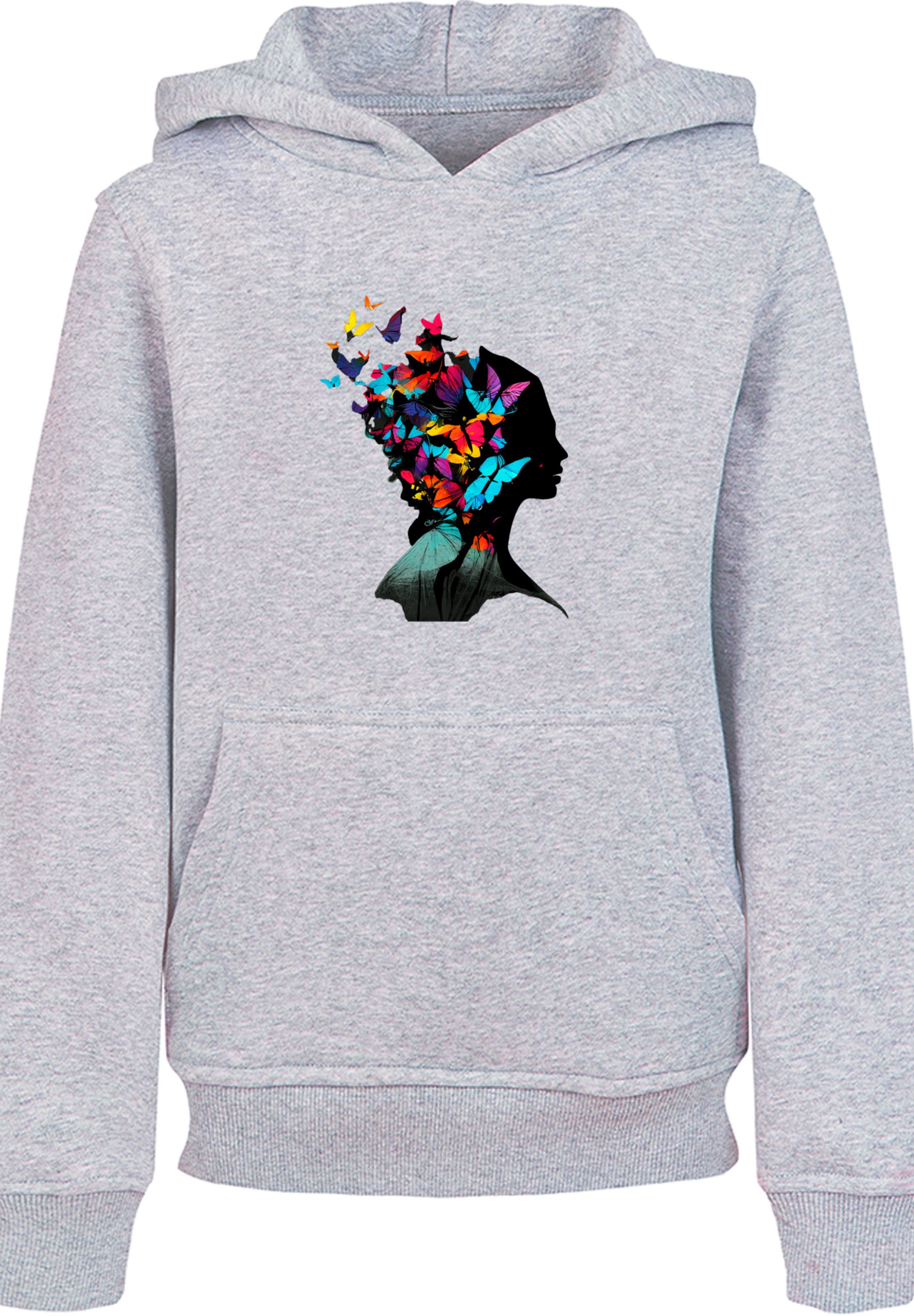 F4NT4STIC Kapuzenpullover »Schmetterling Silhouette HOODIE UNISEX«, Print  online bestellen | BAUR