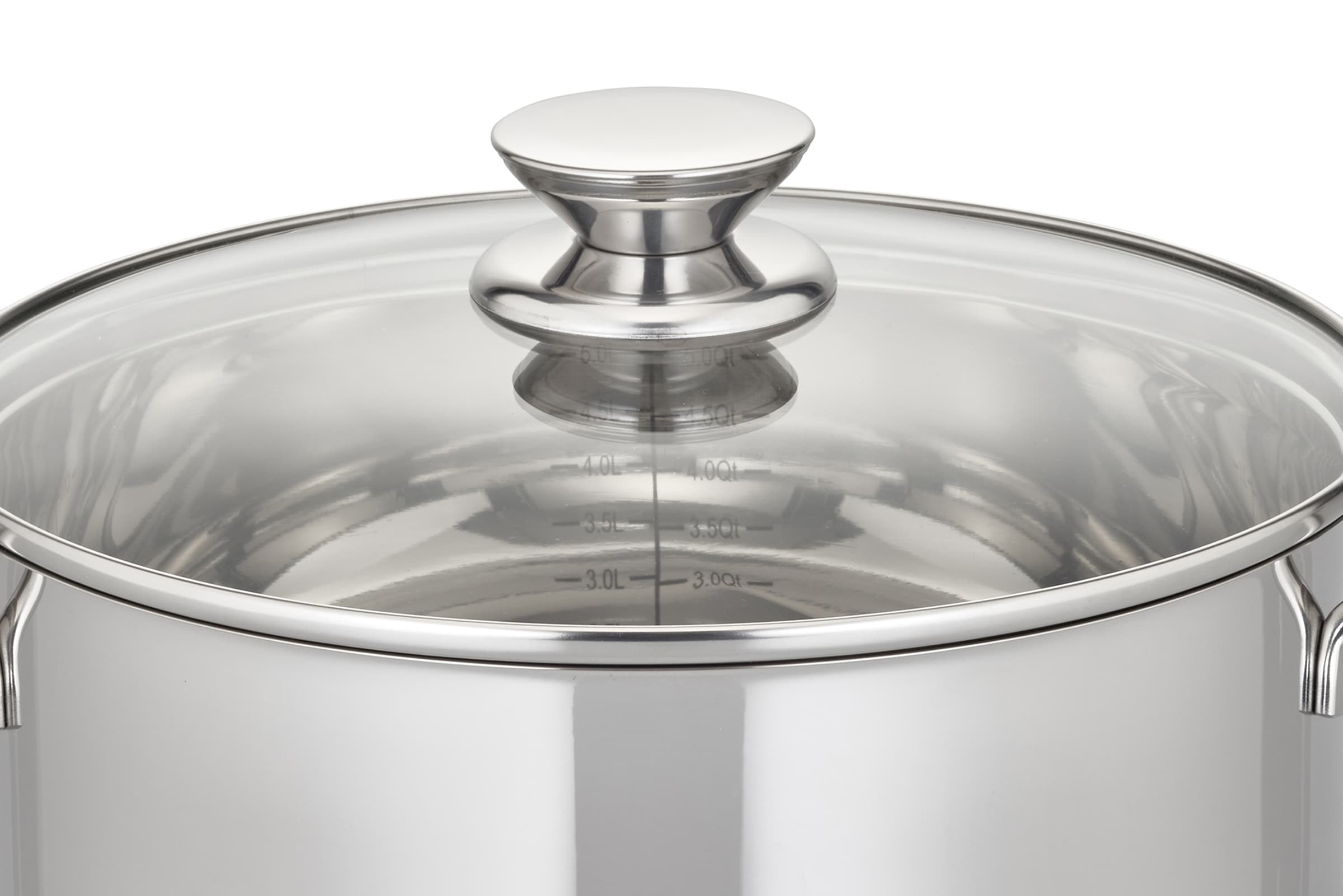 Elo Topf-Set »Elo Therm Topfset 5-teilig«, Edelstahl, (Set, 8 tlg.), Volumenskala